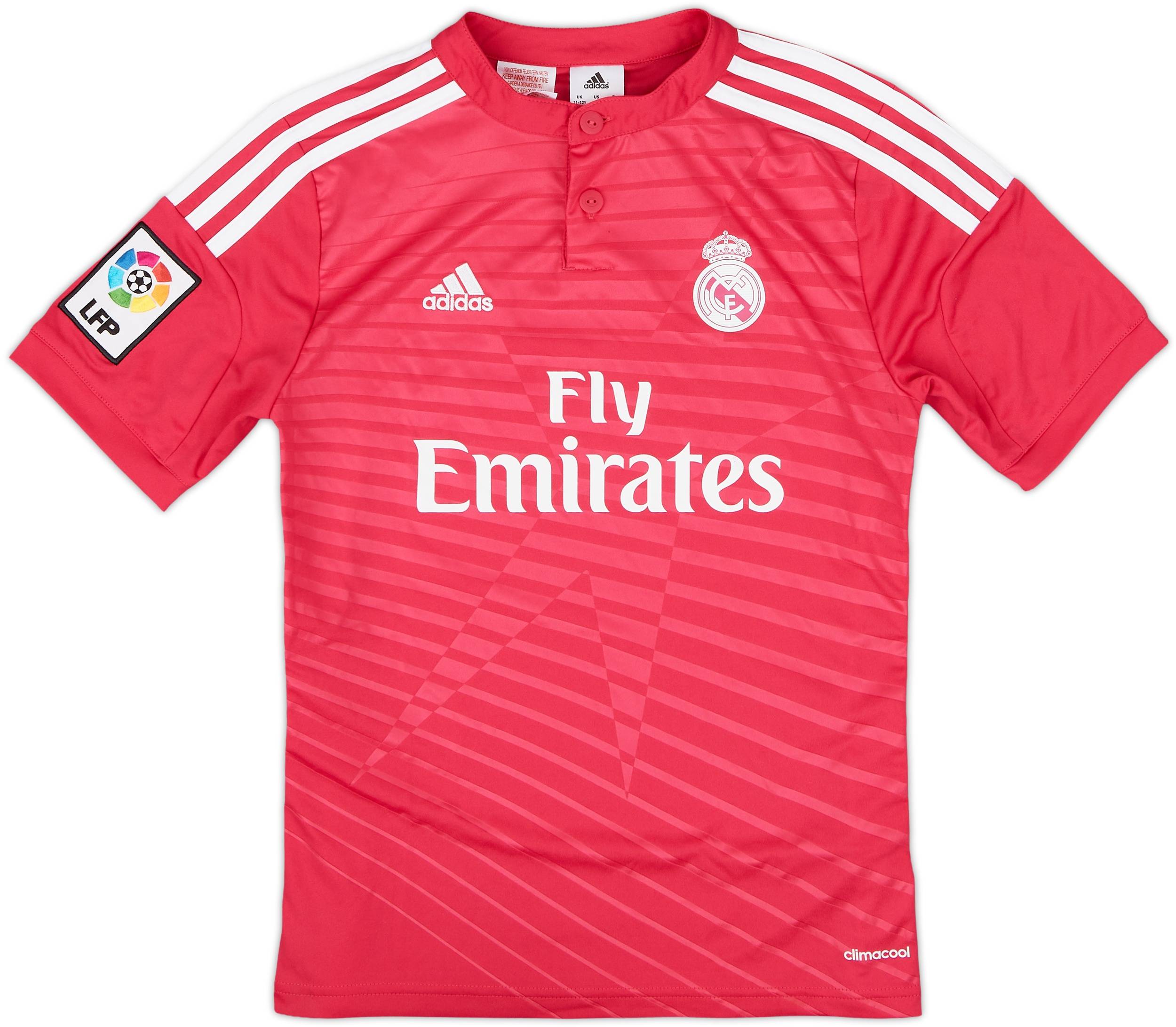 2014-15 Real Madrid Away Shirt - 9/10 - (M.Boys)