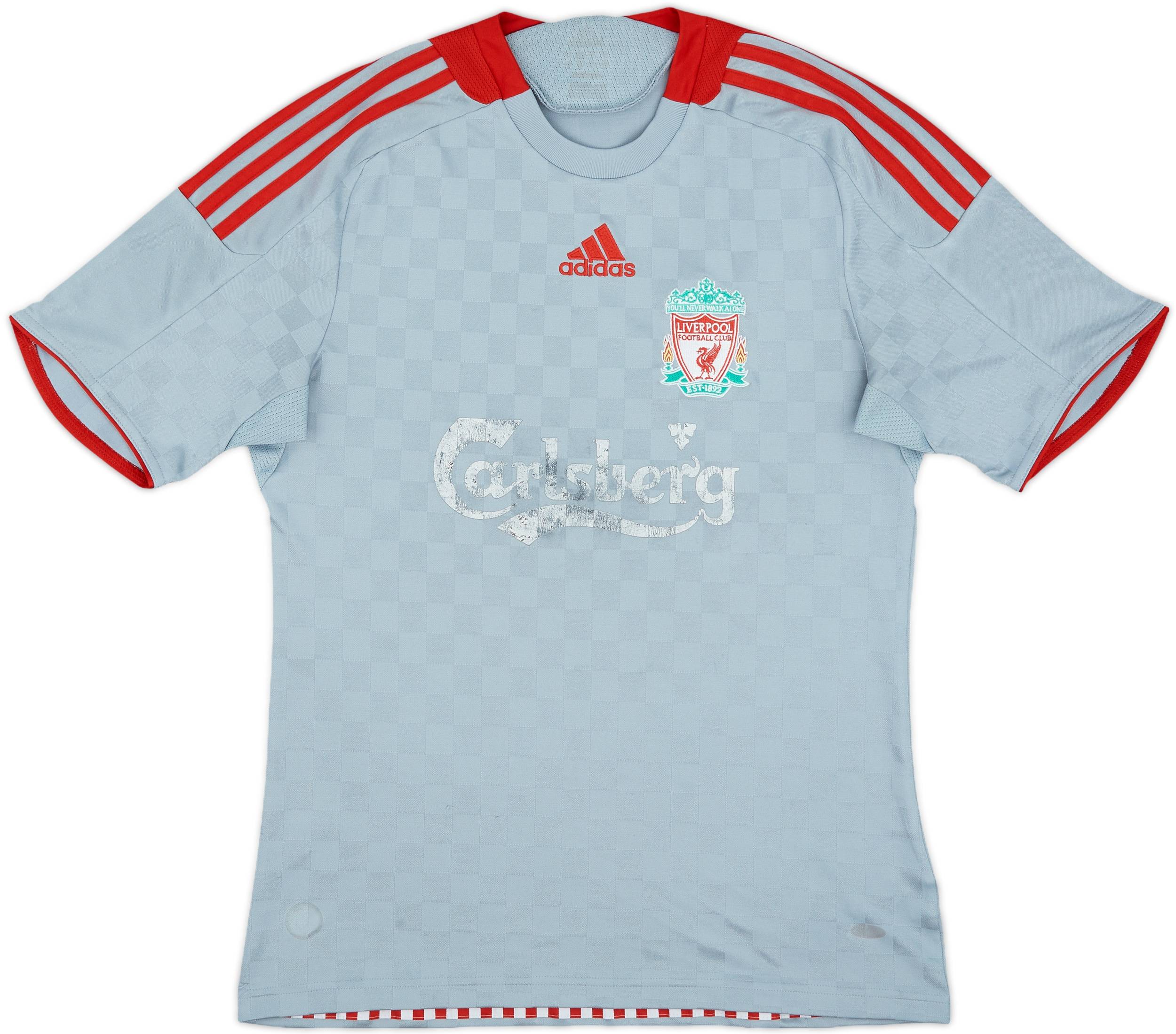 ウェア Liverpool 09/10 Away Uniform 2009-10 Liverpool Away Shirt - 5/10 - (XL)