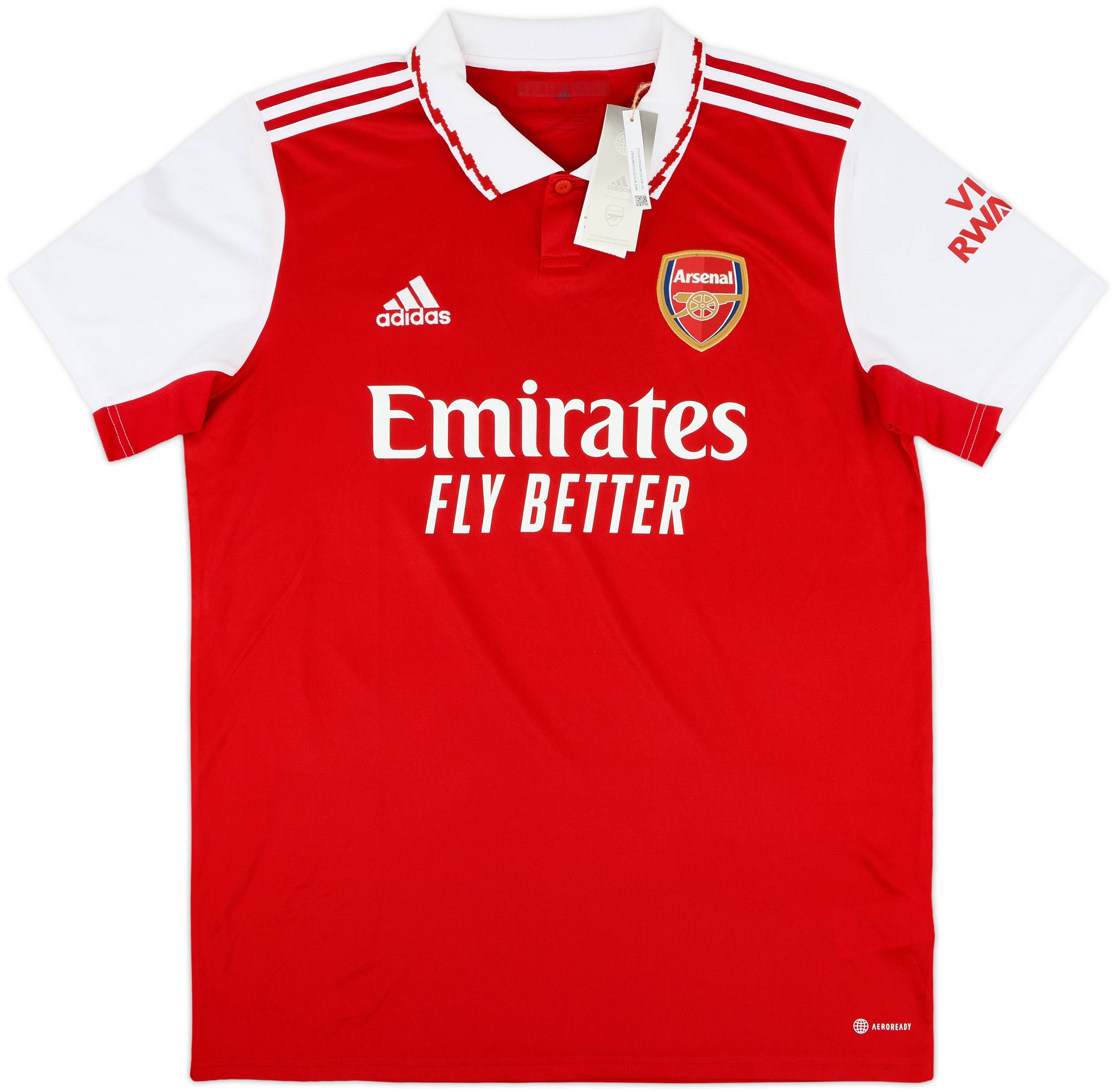 アーセナル ØDEGAARD 8番 シャツ 2022-23 Arsenal Home Shirt Odegaard #8 (L)