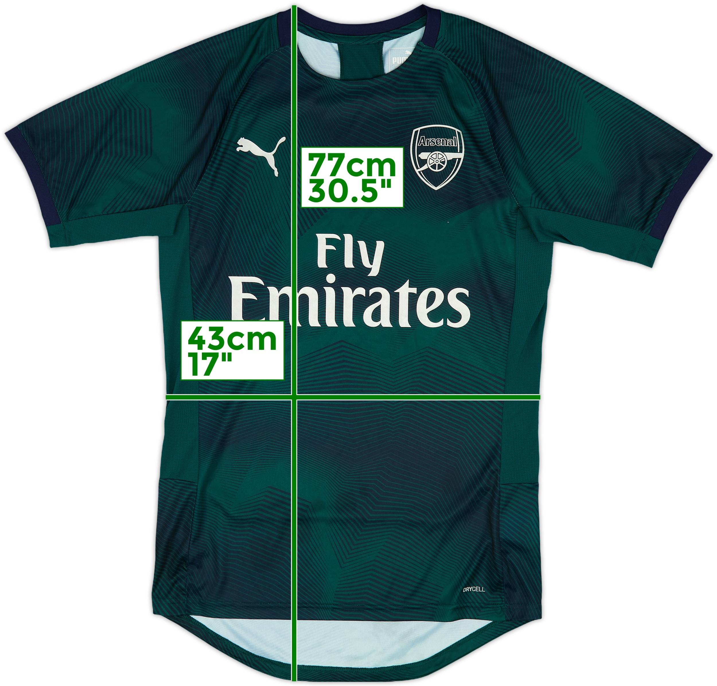2018-19 Arsenal Puma Training Shirt - 6/10 - (S)
