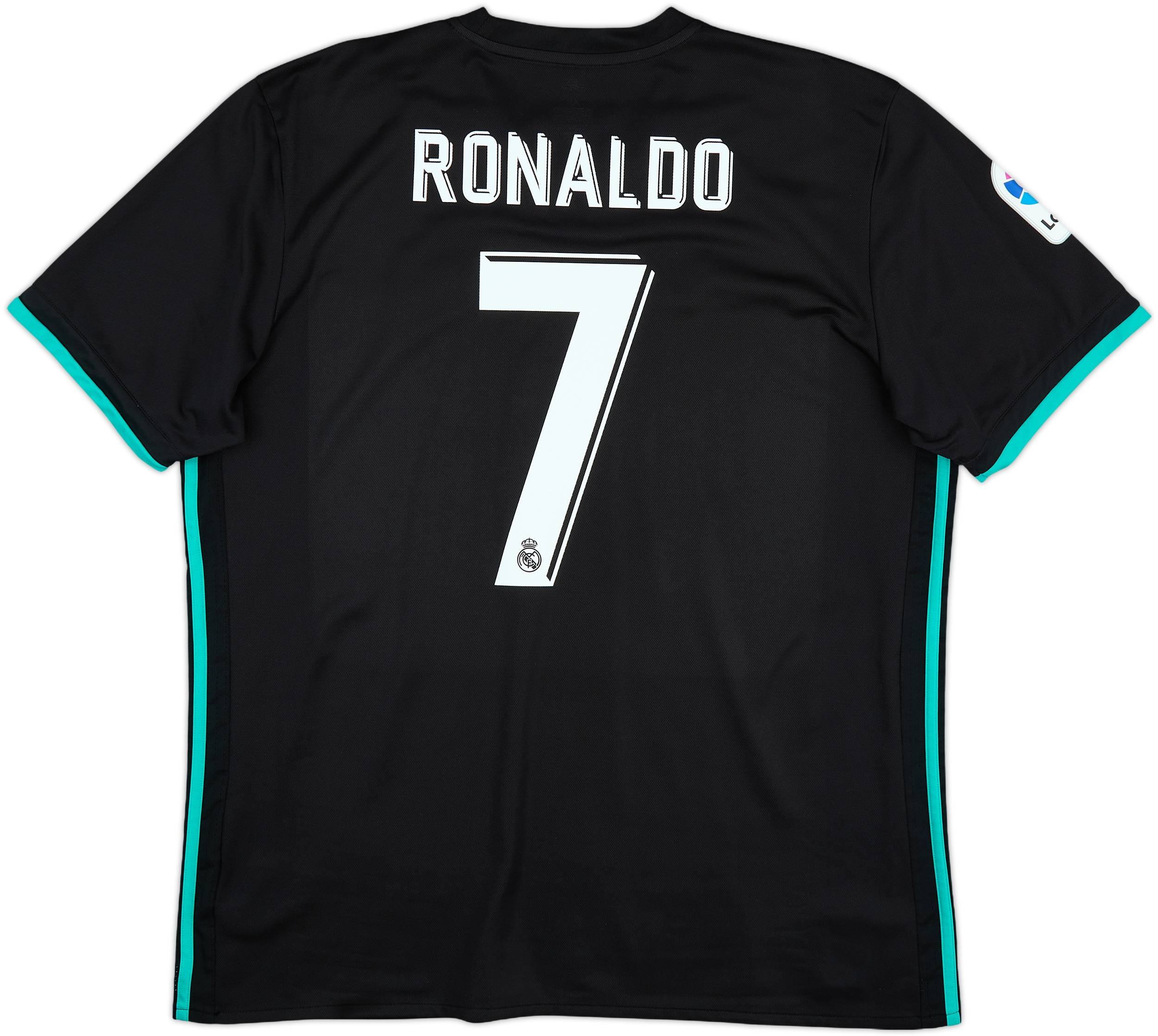 2017-18 Real Madrid Away Shirt Ronaldo #7 - 9/10 - (XL)