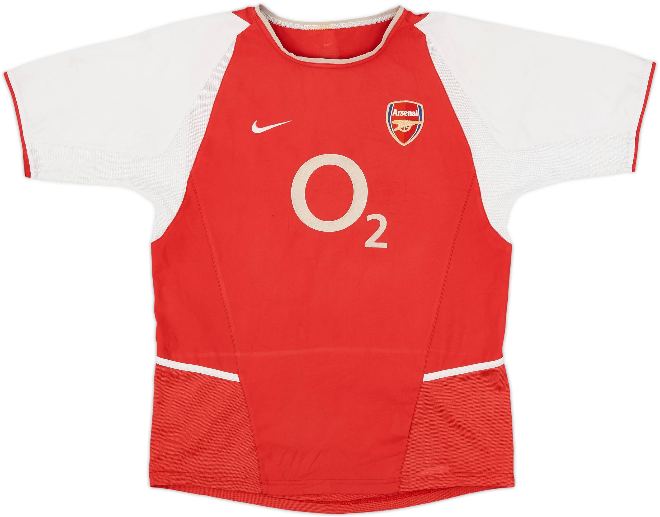 2002-04 Arsenal Home Shirt - 7/10 - (XL.Boys)
