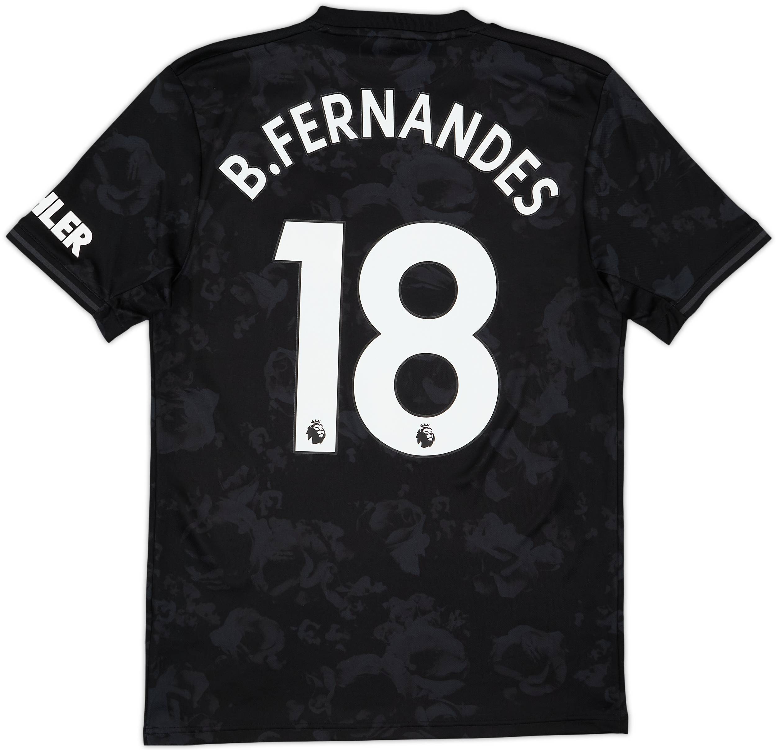 2019-20 Manchester United Third Shirt B.Fernandes #18 - 8/10 - (S)