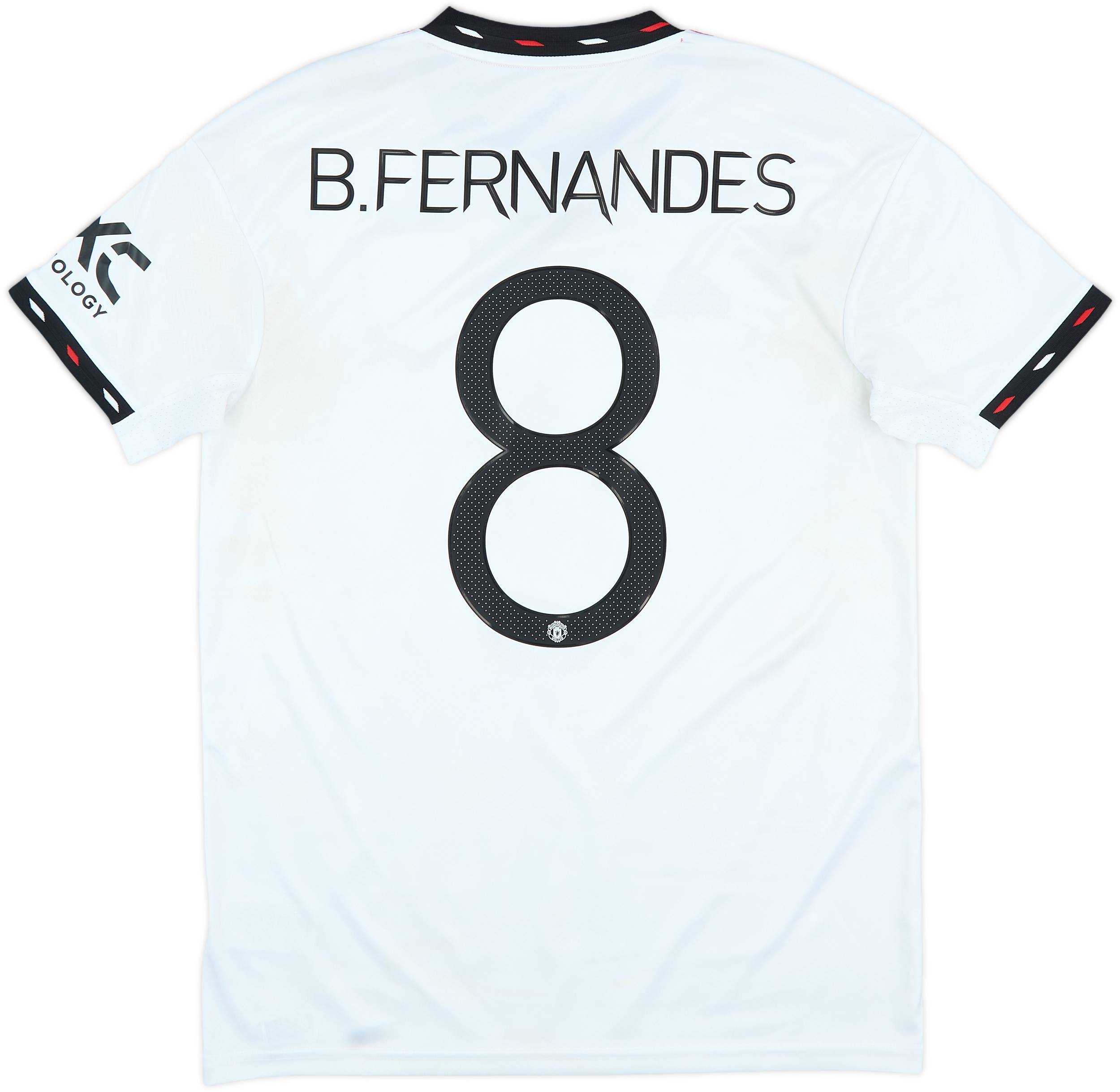 2022-23 Manchester United Away Shirt B.Fernandes #8 - 6/10 - (M)