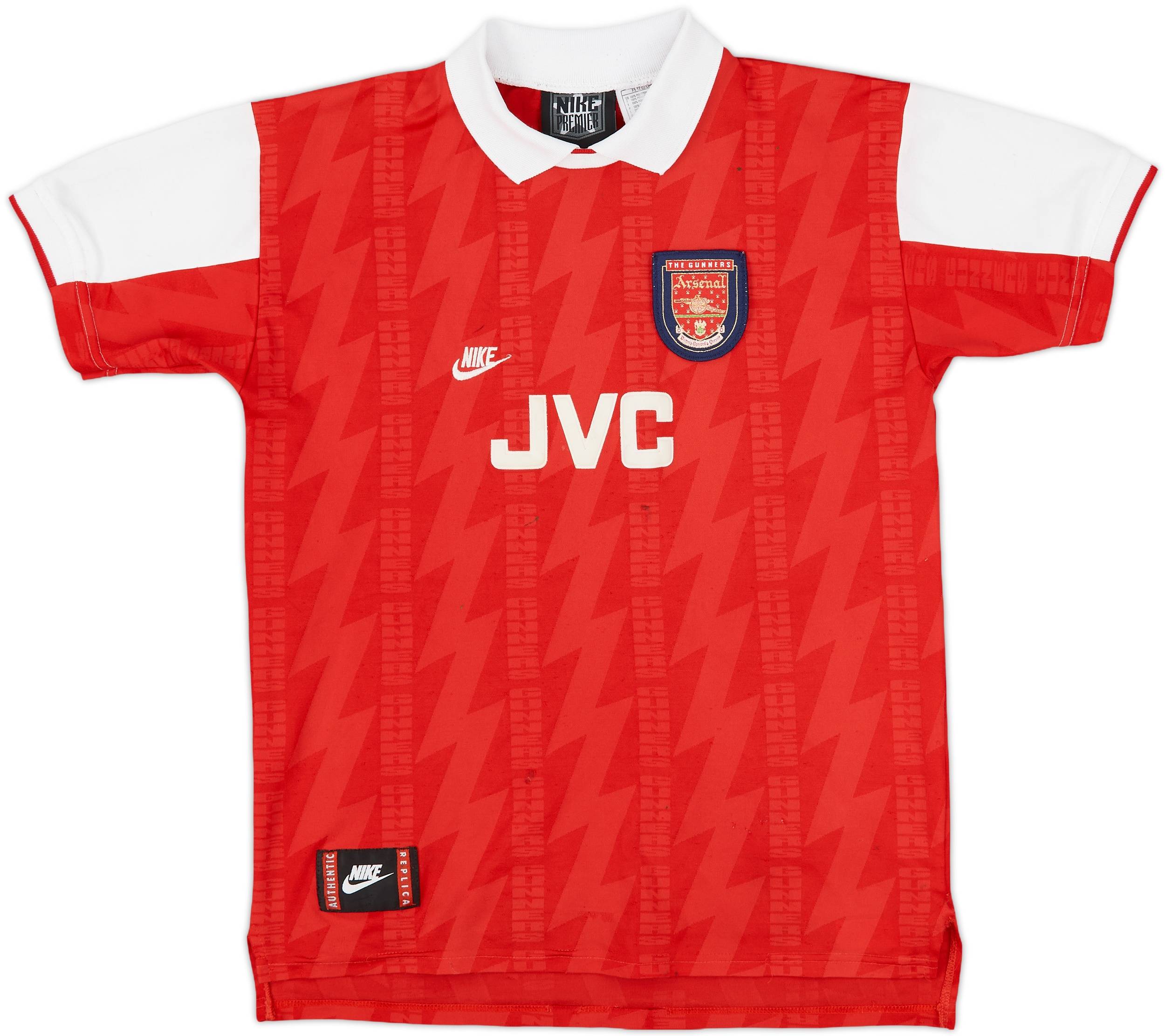1994-96 Arsenal Home Shirt - 6/10 - (XL.Boys)