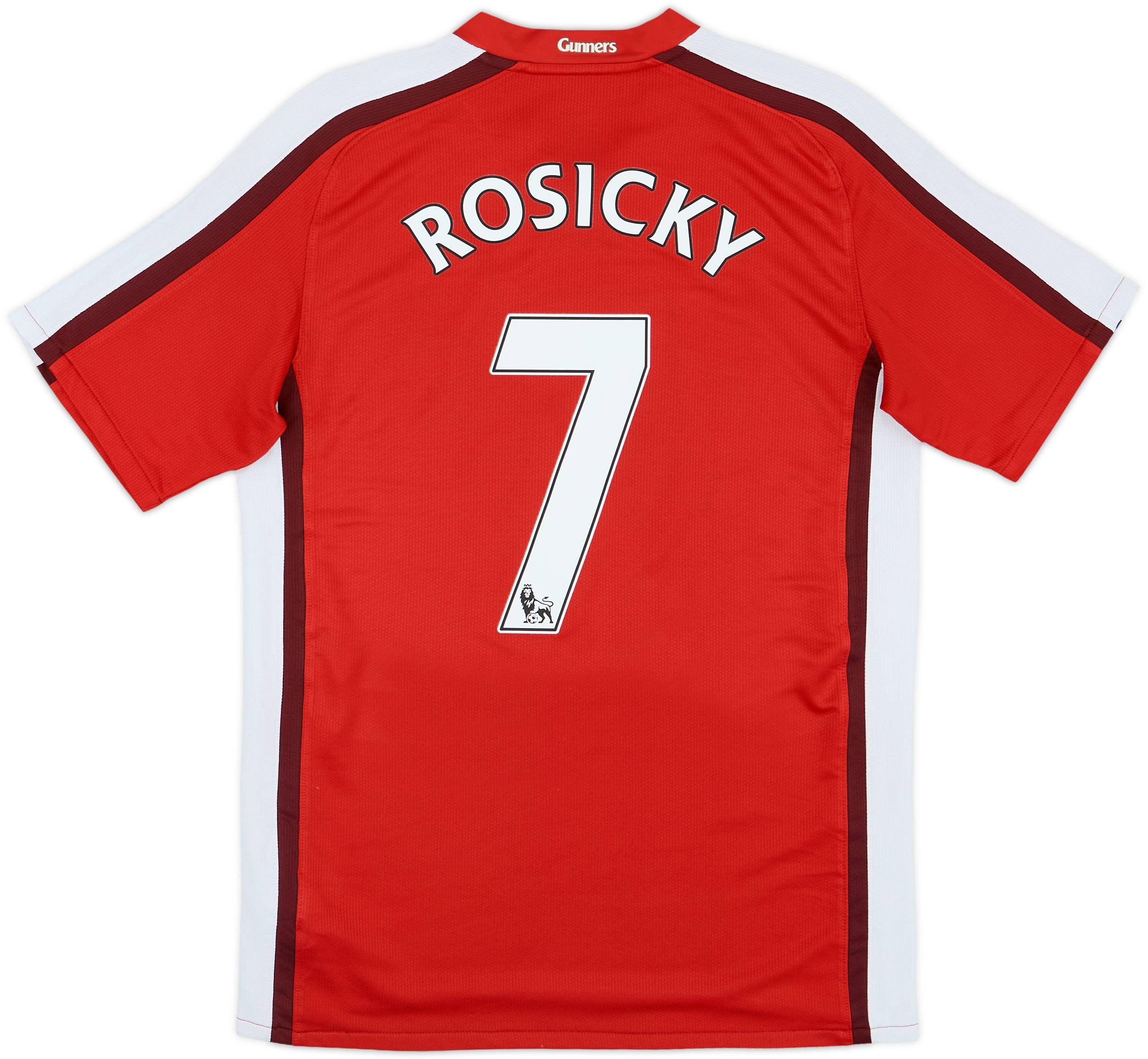 2008-10 Arsenal Home Shirt Rosicky #7 - 7/10 - (S)