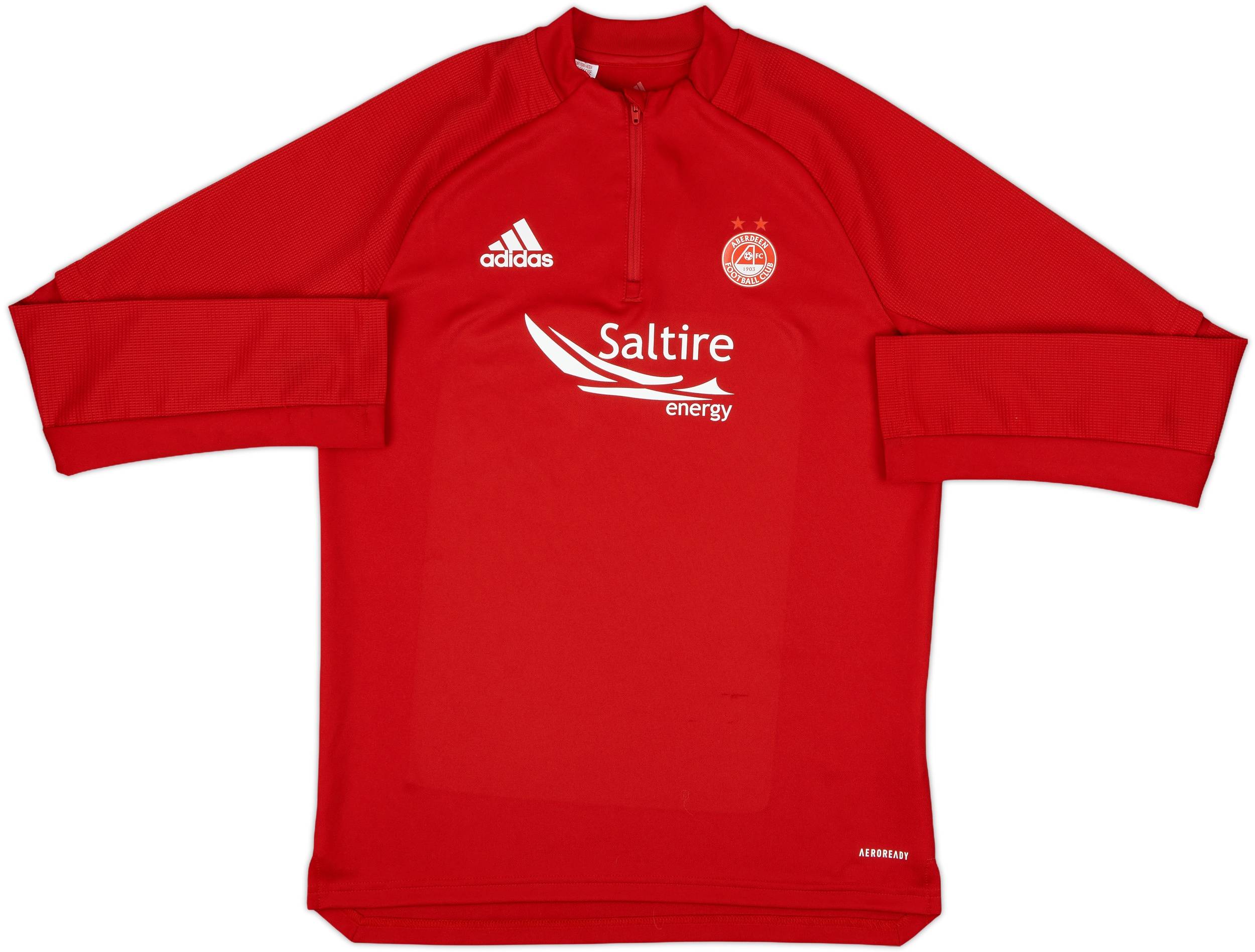 2020-21 Aberdeen adidas Training Top - 8/10 - (L.Boys)