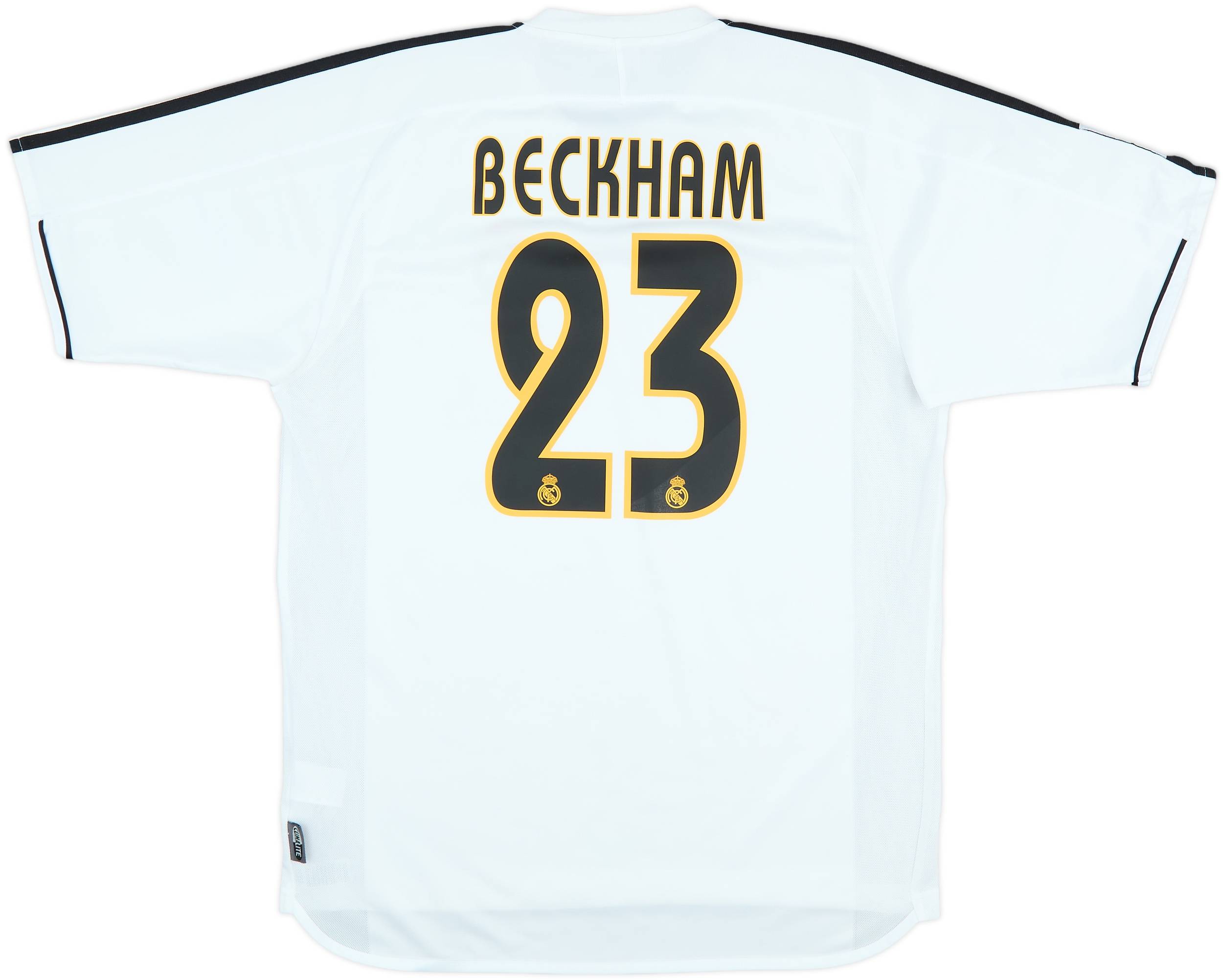 2003-04 Real Madrid Home Shirt Beckham #23 - 9/10 - (M) 2003-04 Real Madrid Home Shirt Beckham #23 - 9/10 - (M)