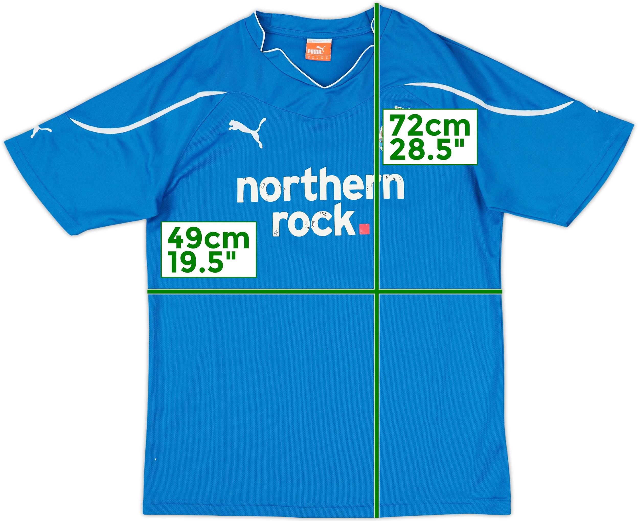 2010-11 Newcastle Away Shirt Carroll #9 - 5/10 - (M)