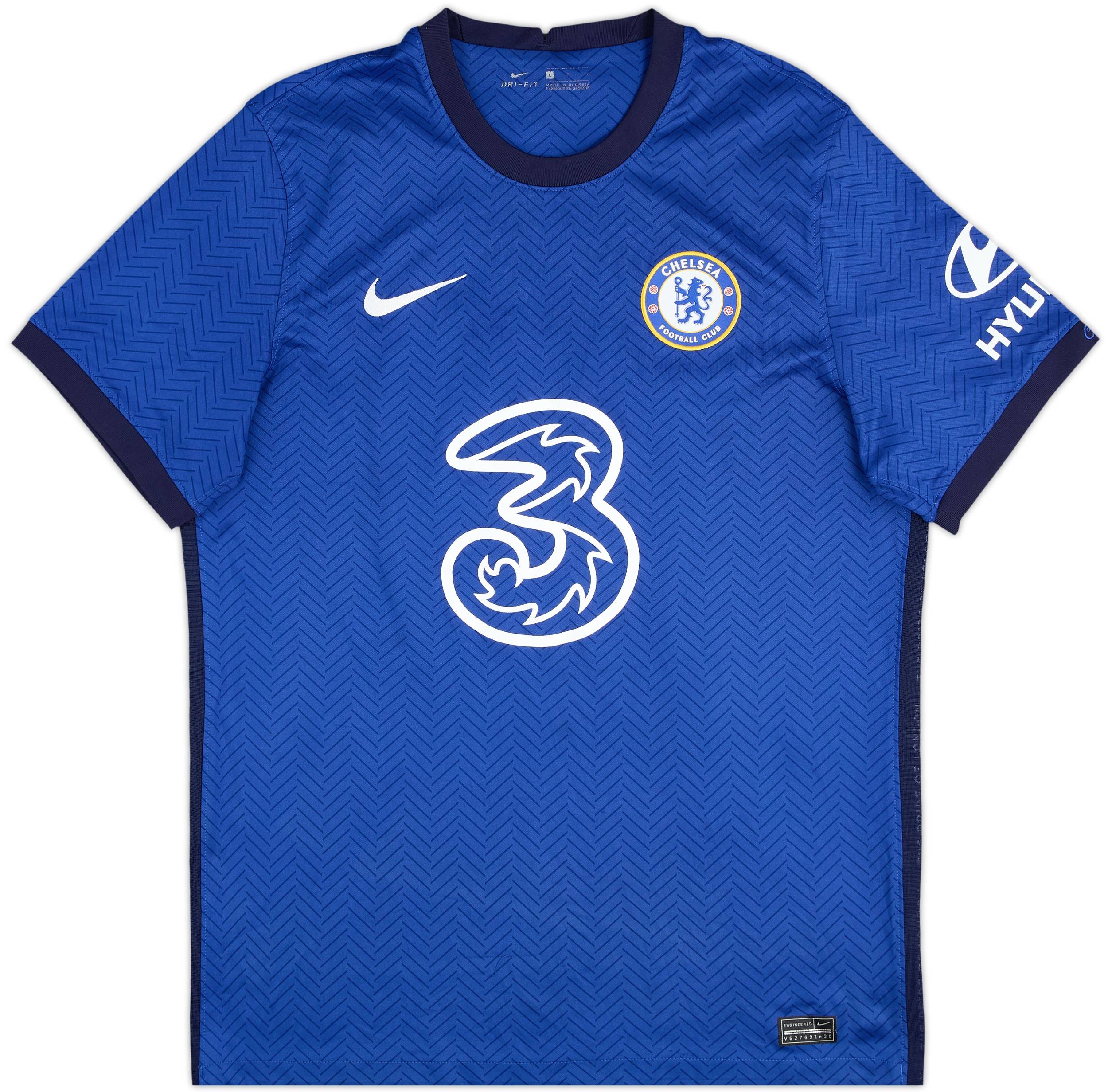2020-21 Chelsea Home Shirt Mount #19 - 6/10 - (L)