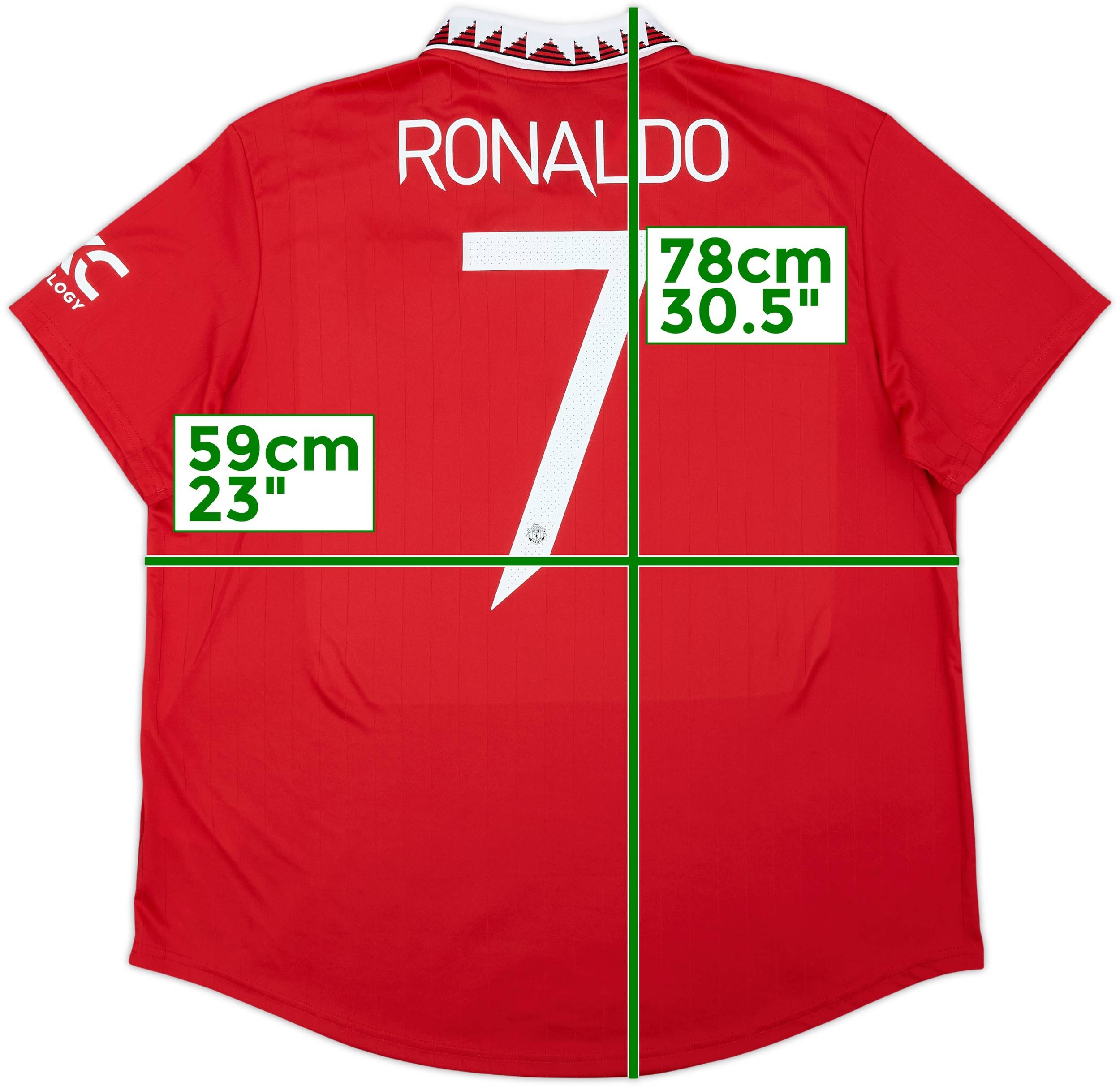 2022-23 Manchester United Home Shirt Ronaldo #7 - 10/10 - (Women's