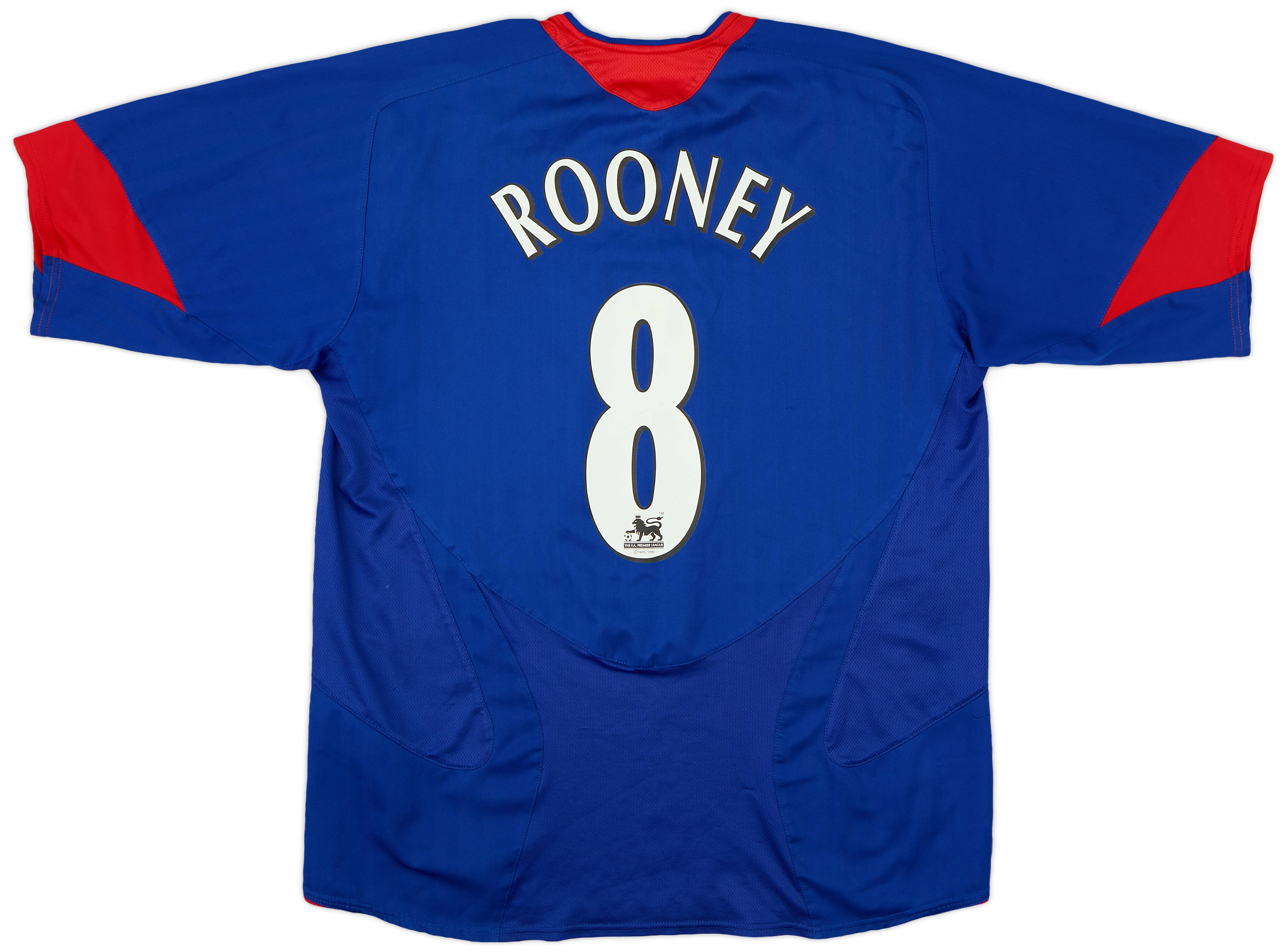 2005-06 Manchester United Away Shirt Rooney #8 - 7/10 - (L)