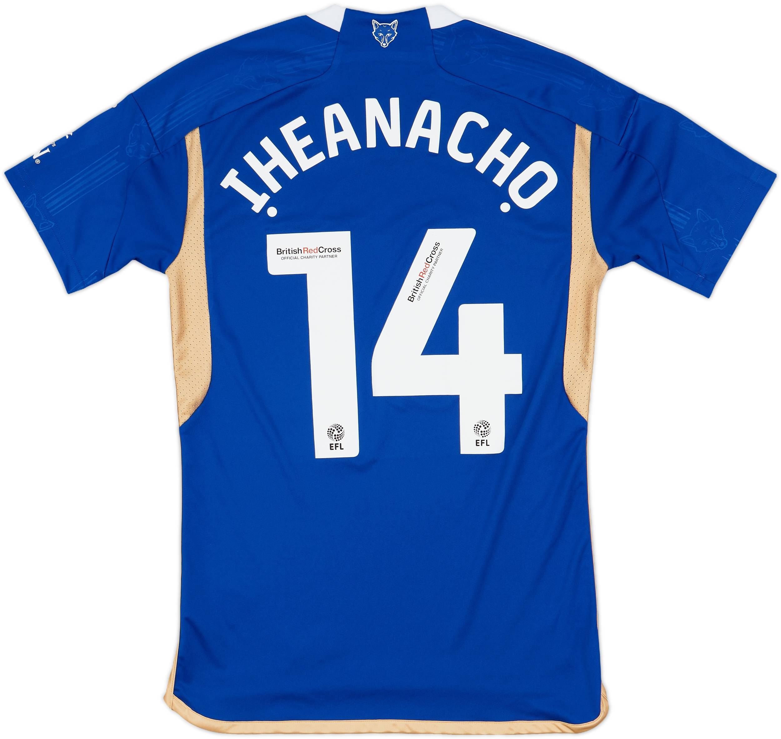 2023-24 Leicester Home Shirt Iheanacho #8 - 9/10 - (XS)