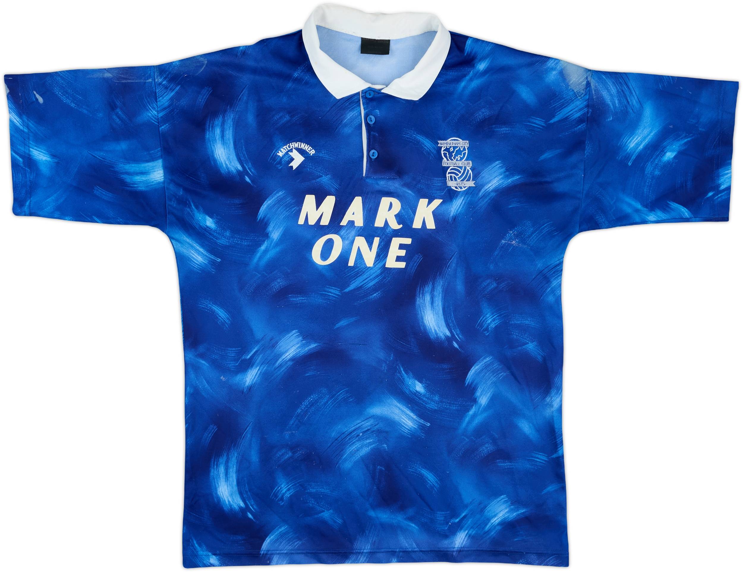 1990-91 Birmingham Home Shirt - 5/10 - (L)