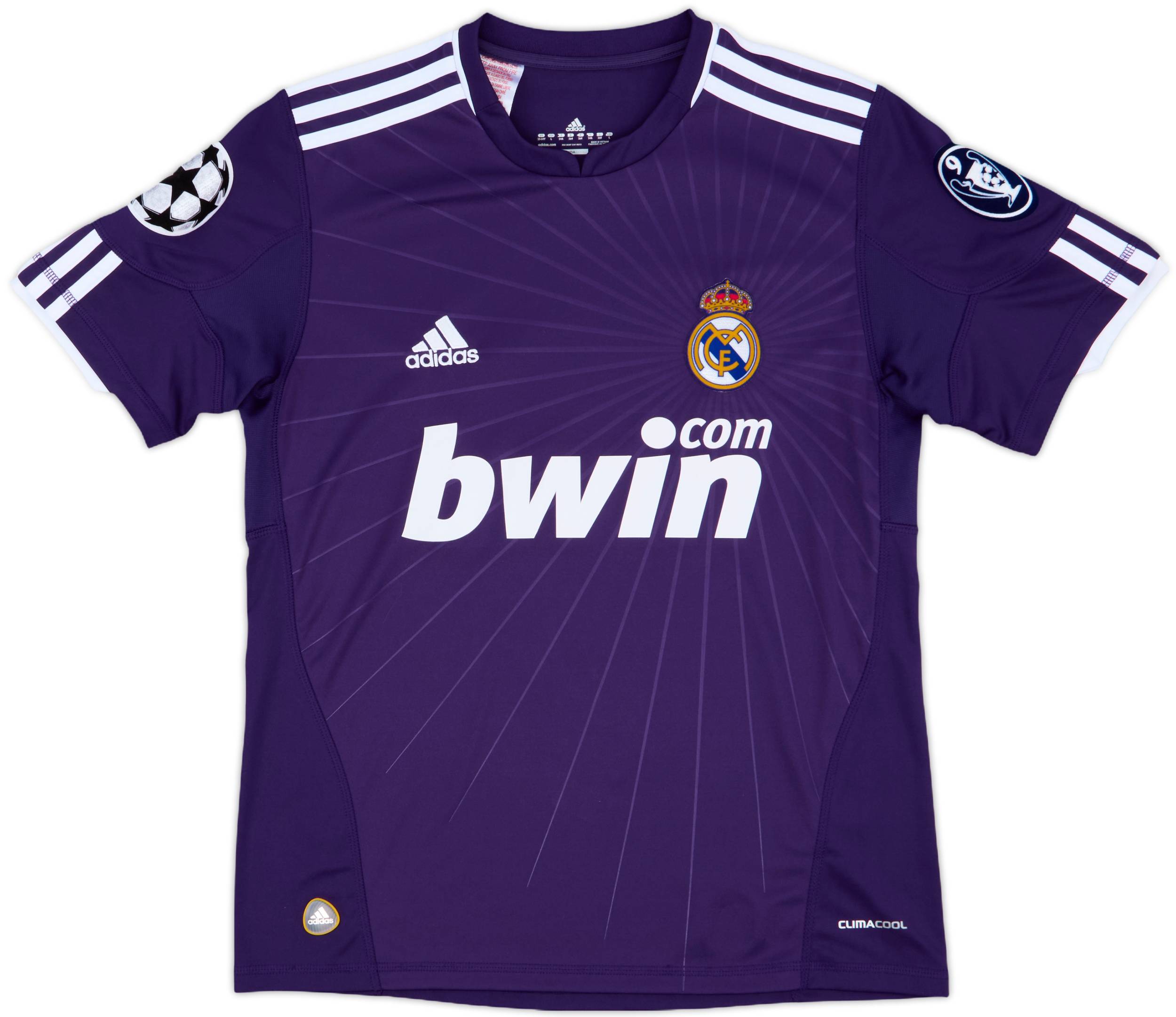 2010-11 Real Madrid CL Third Shirt - 9/10 - (L.Boys)
