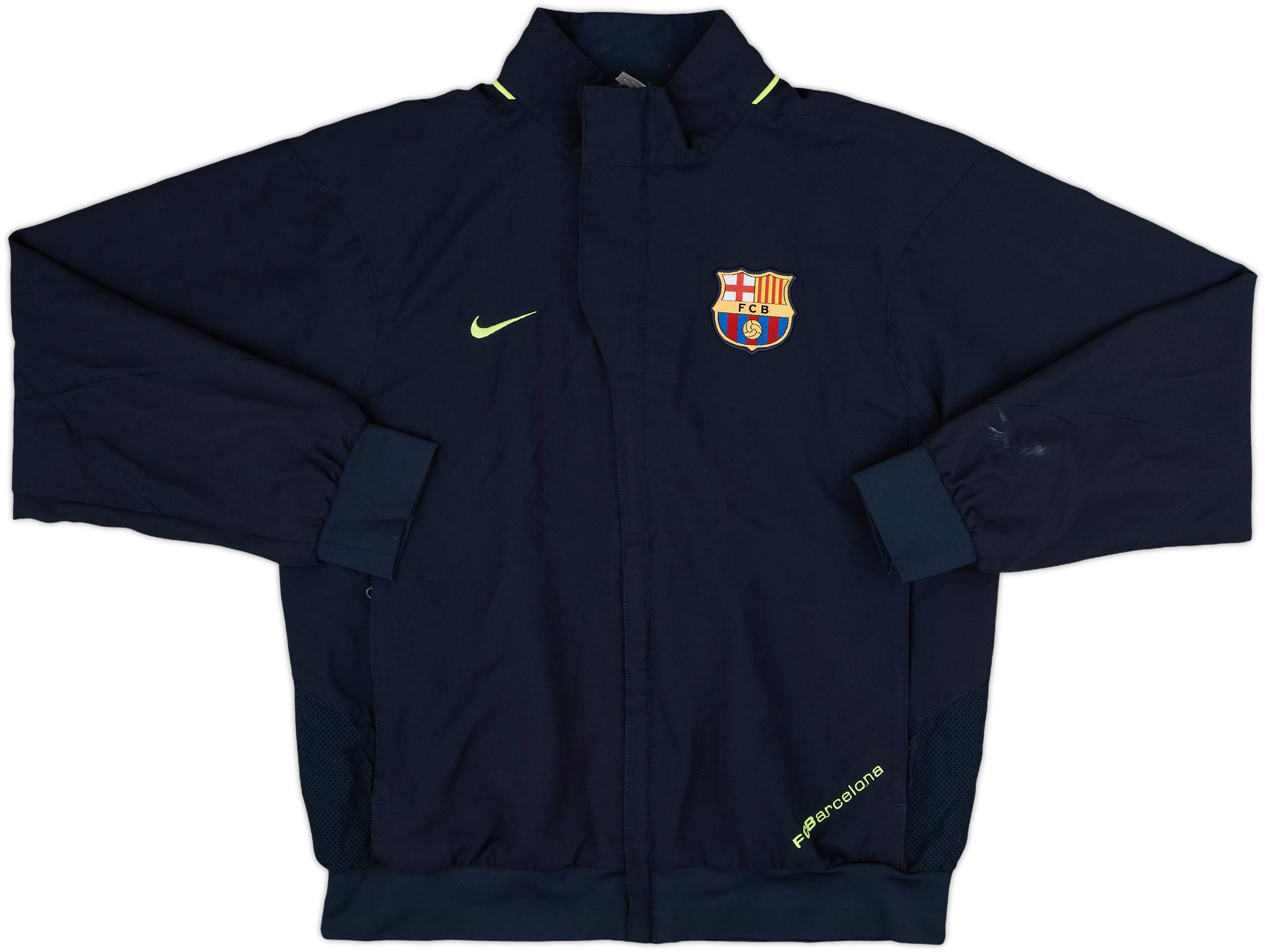 2007-08 Barcelona Nike Track Jacket - 8/10 - (M)
