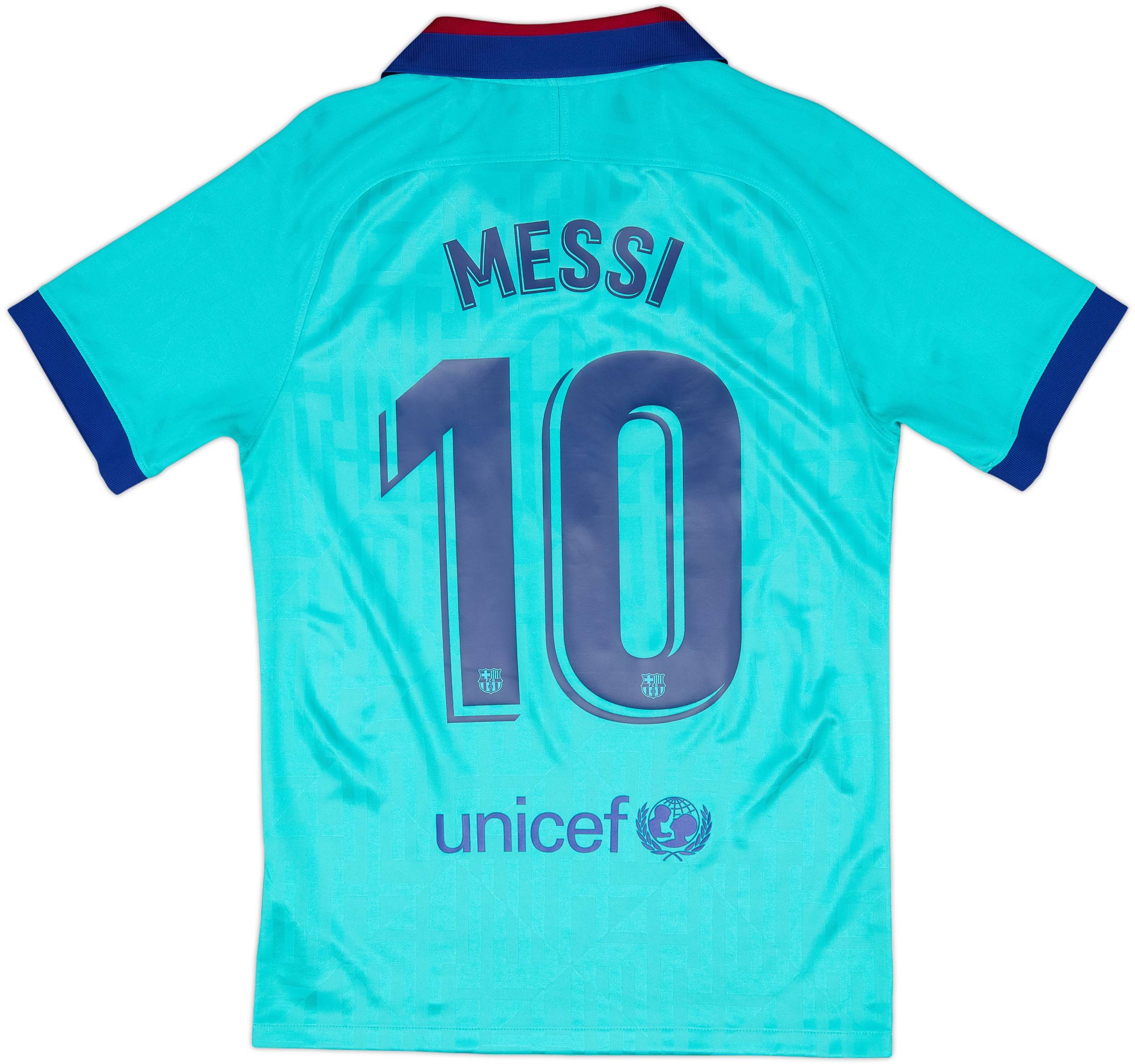 2019-20 Barcelona Third CL Shirt Messi #10 - 8/10 - (S)