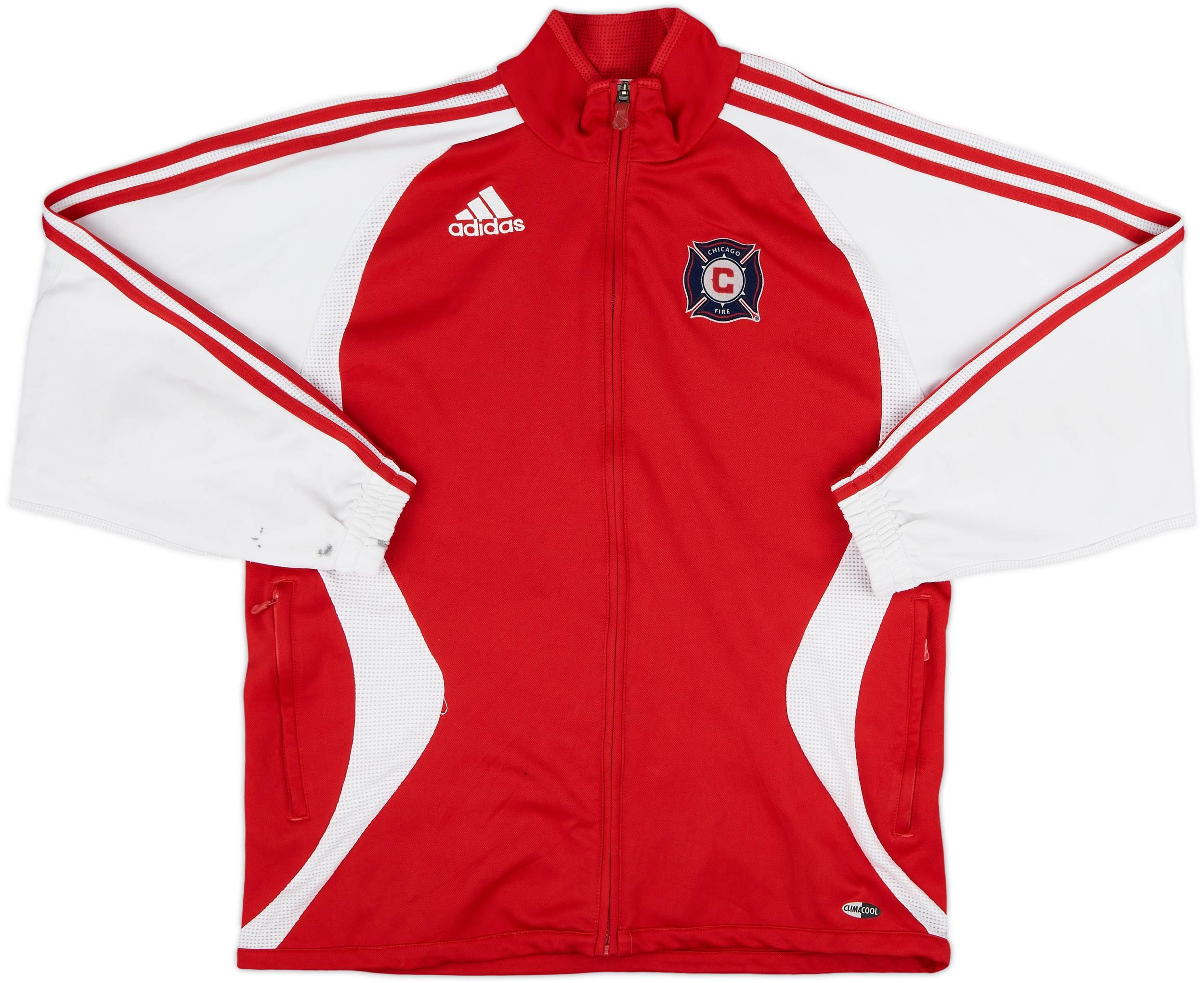 2006-07 Chicago Fire adidas Track Jacket - 6/10 - (S)