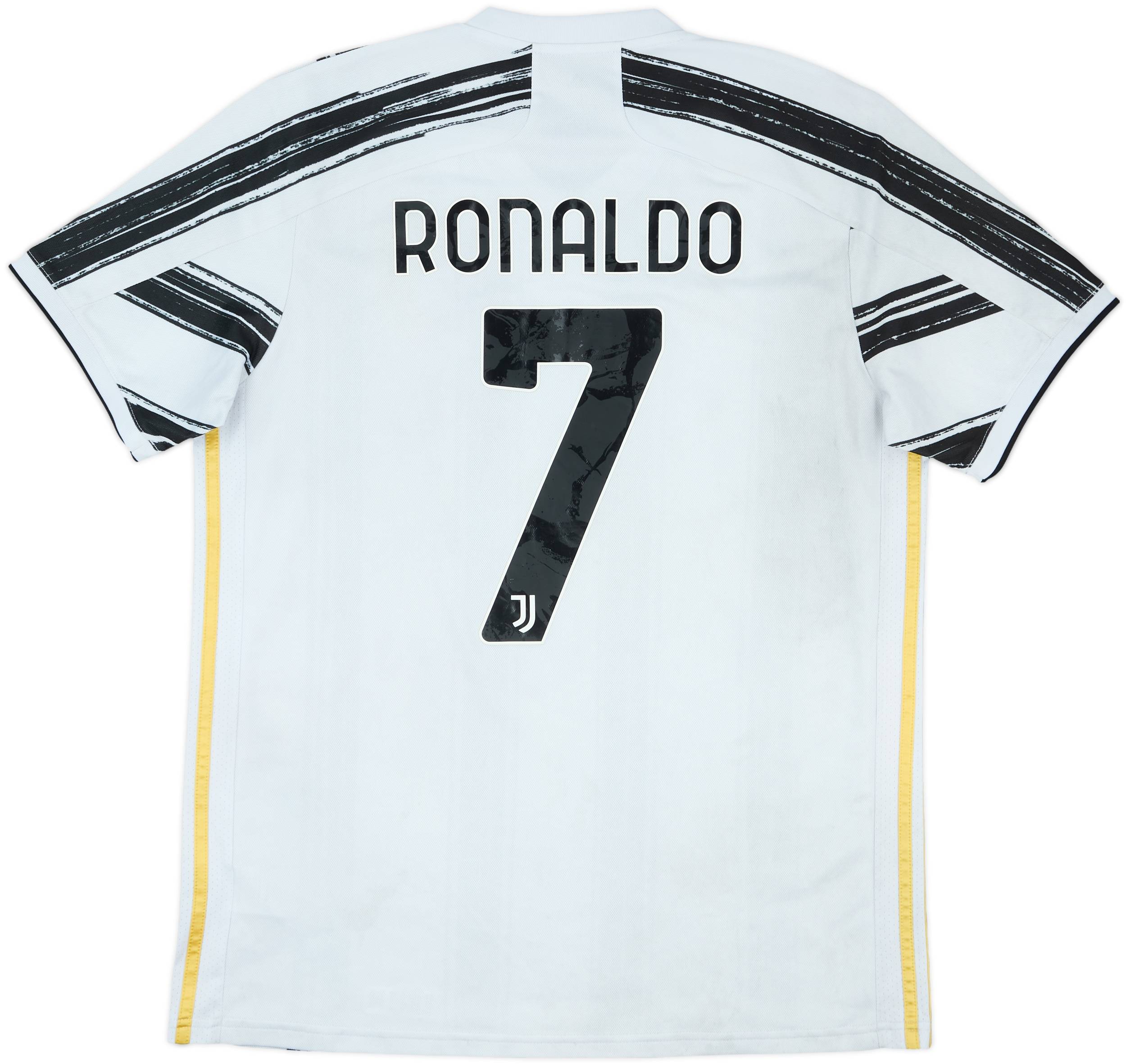2020-21 Juventus Home Shirt Ronaldo #7 - 6/10 - (L)
