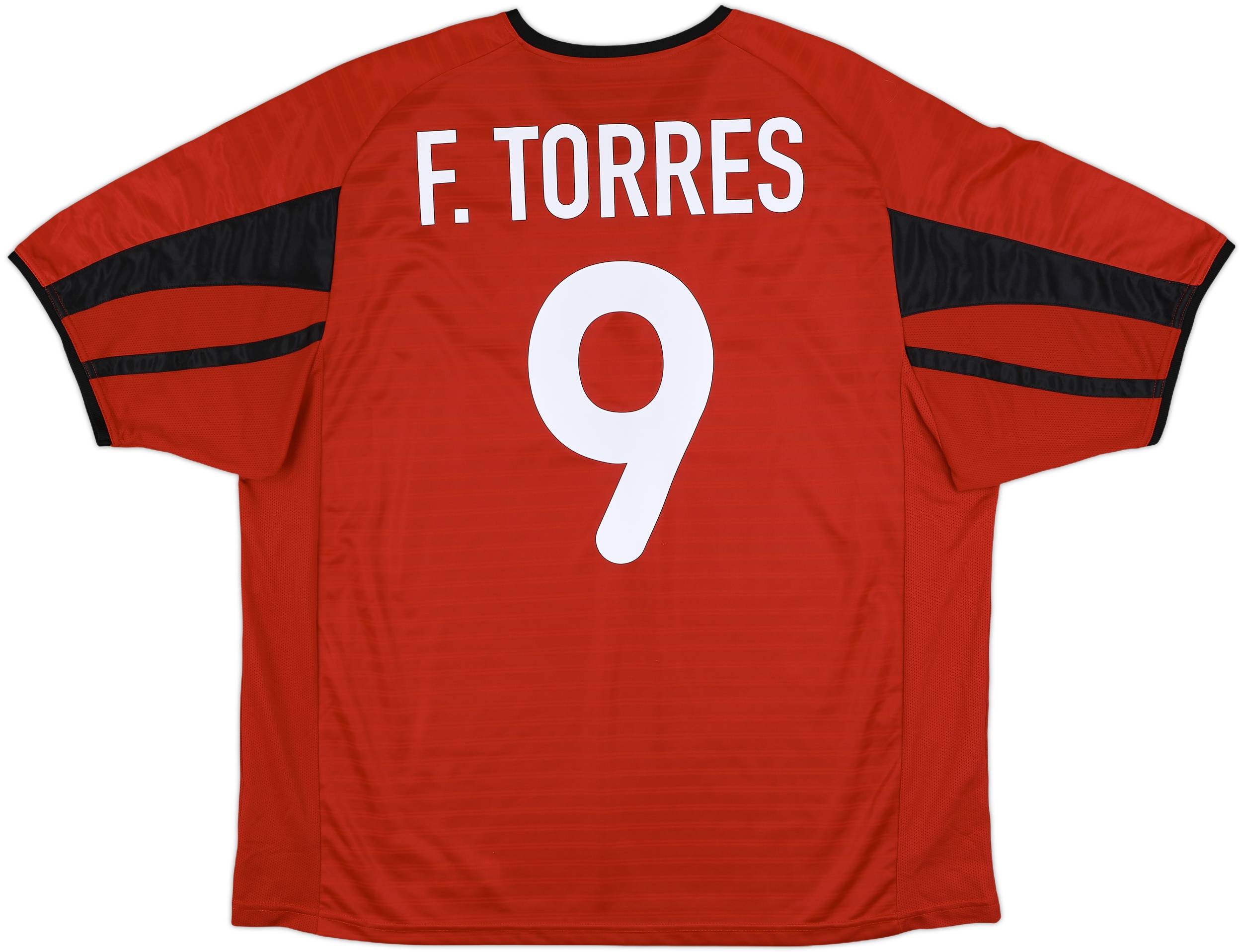 2001-02 Atletico Madrid Away Shirt F.Torres #9 - 9/10 - (XL)