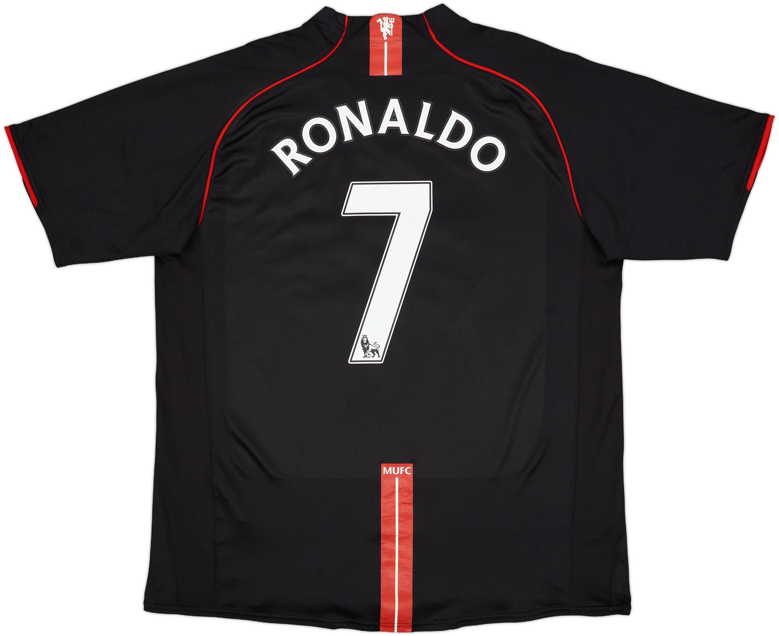 2007-08 Manchester United Away Shirt Ronaldo #7 - 9/10 - (XL)