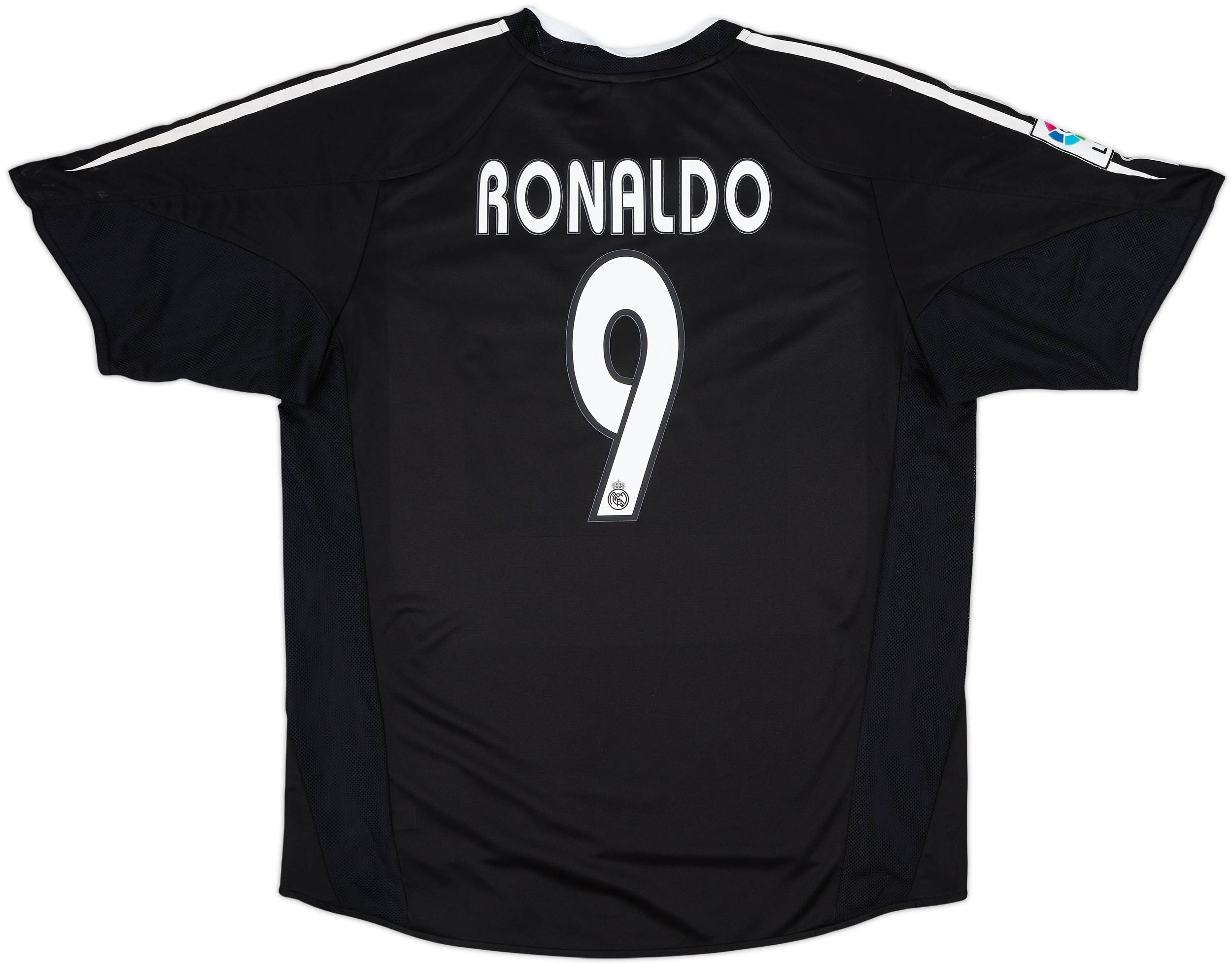 2004-05 Real Madrid Away Shirt Ronaldo #9 - 7/10 - (L)