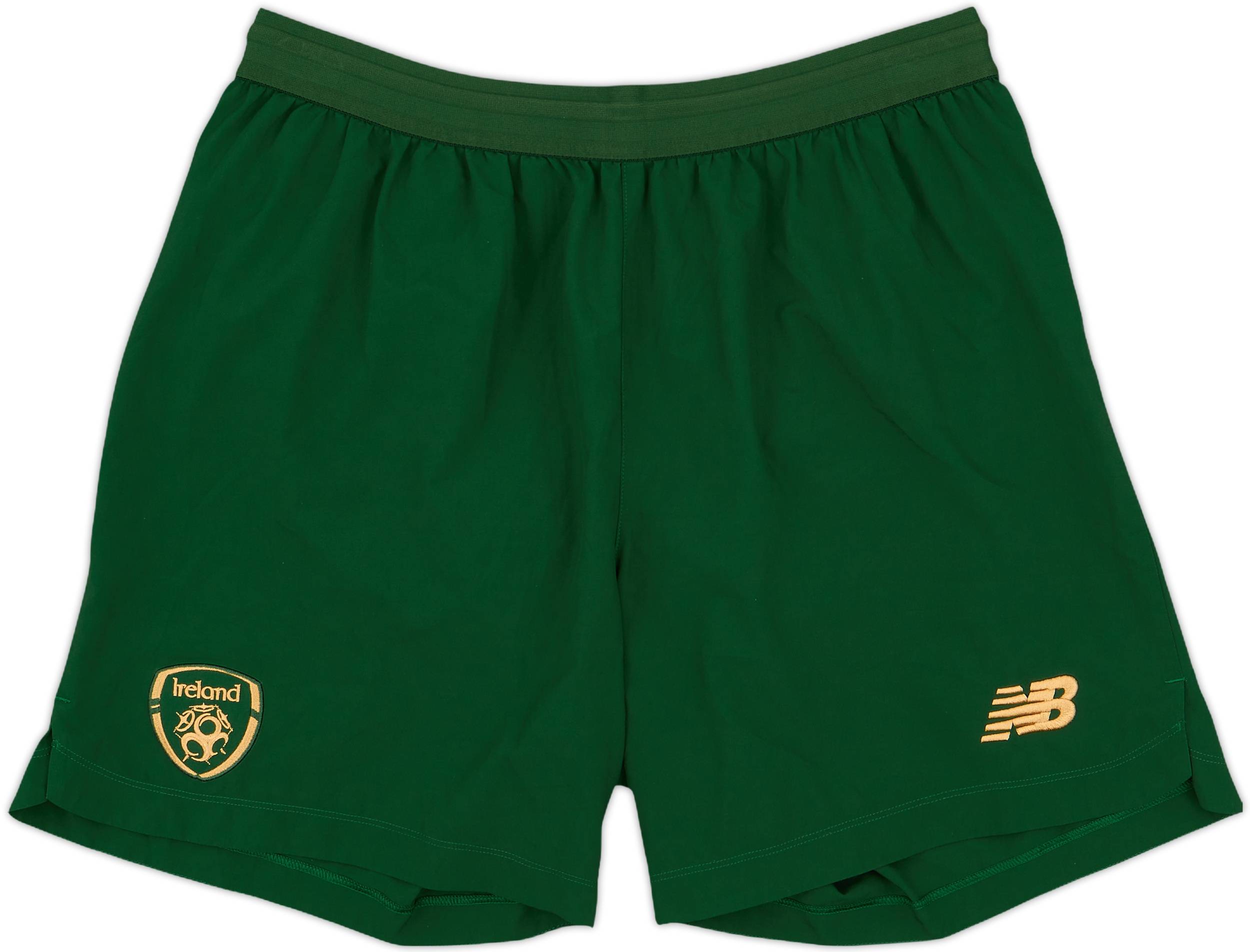 2020-21 Ireland Home Shorts - 10/10 - (L)