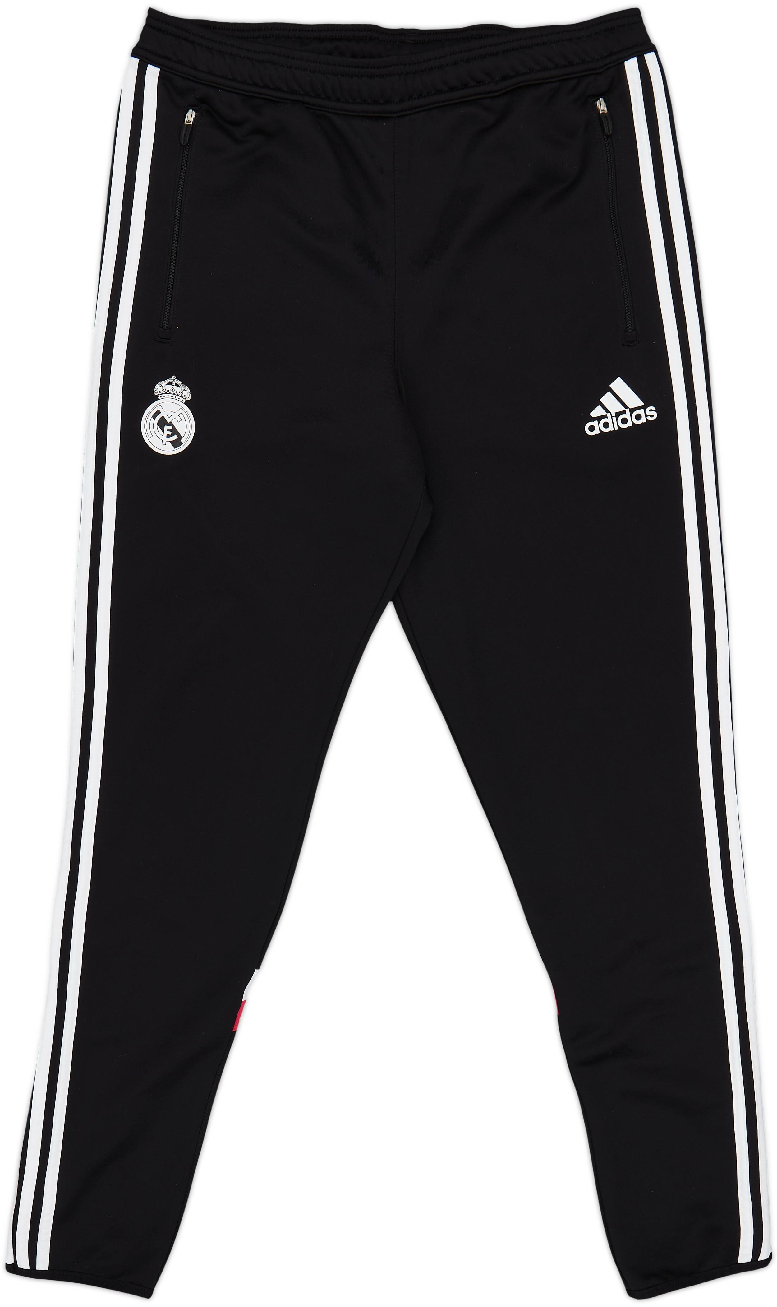 2014-15 Real Madrid adidas Track Pants/Bottoms - 9/10 - (M)