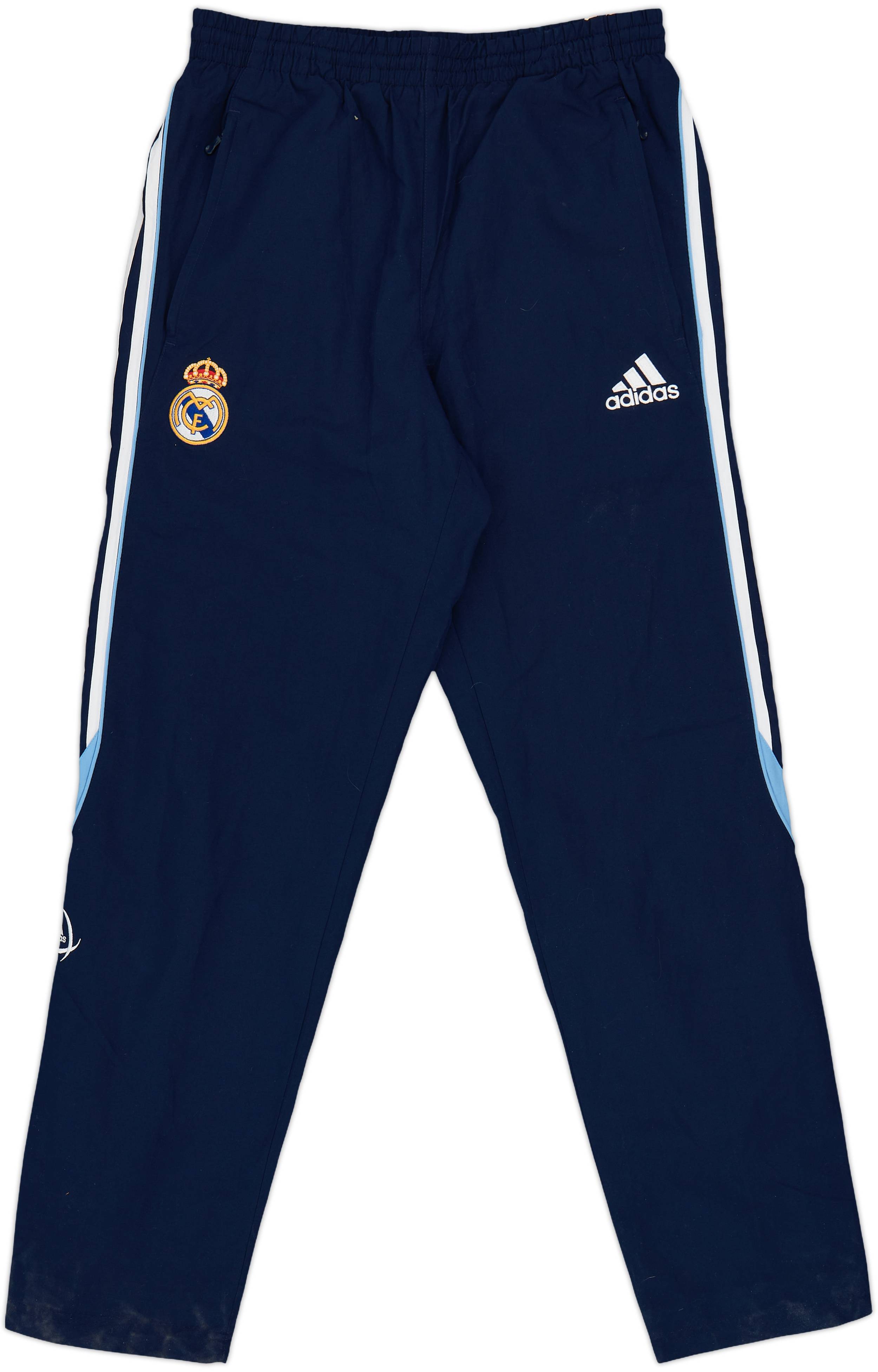 2005-06 Real Madrid adidas Track Pants/Bottoms - 8/10 - (S)
