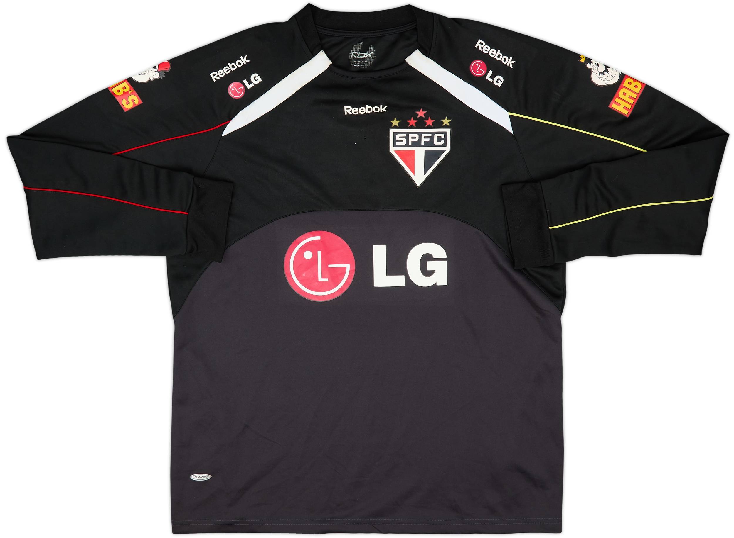 2008 Sao Paulo Reebok GK Sweat Top - 7/10 - (L)