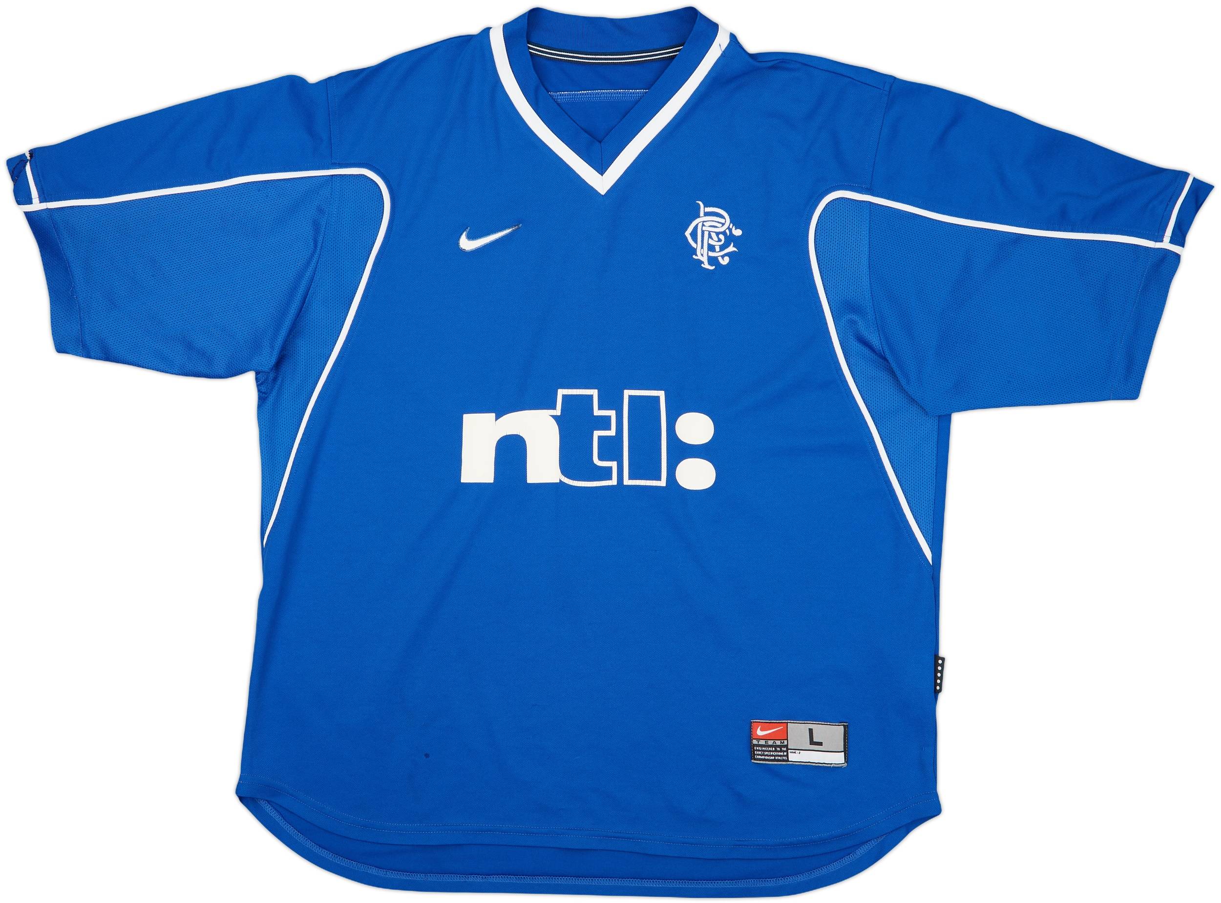 1999-01 Rangers Home Shirt - 7/10 - (L)