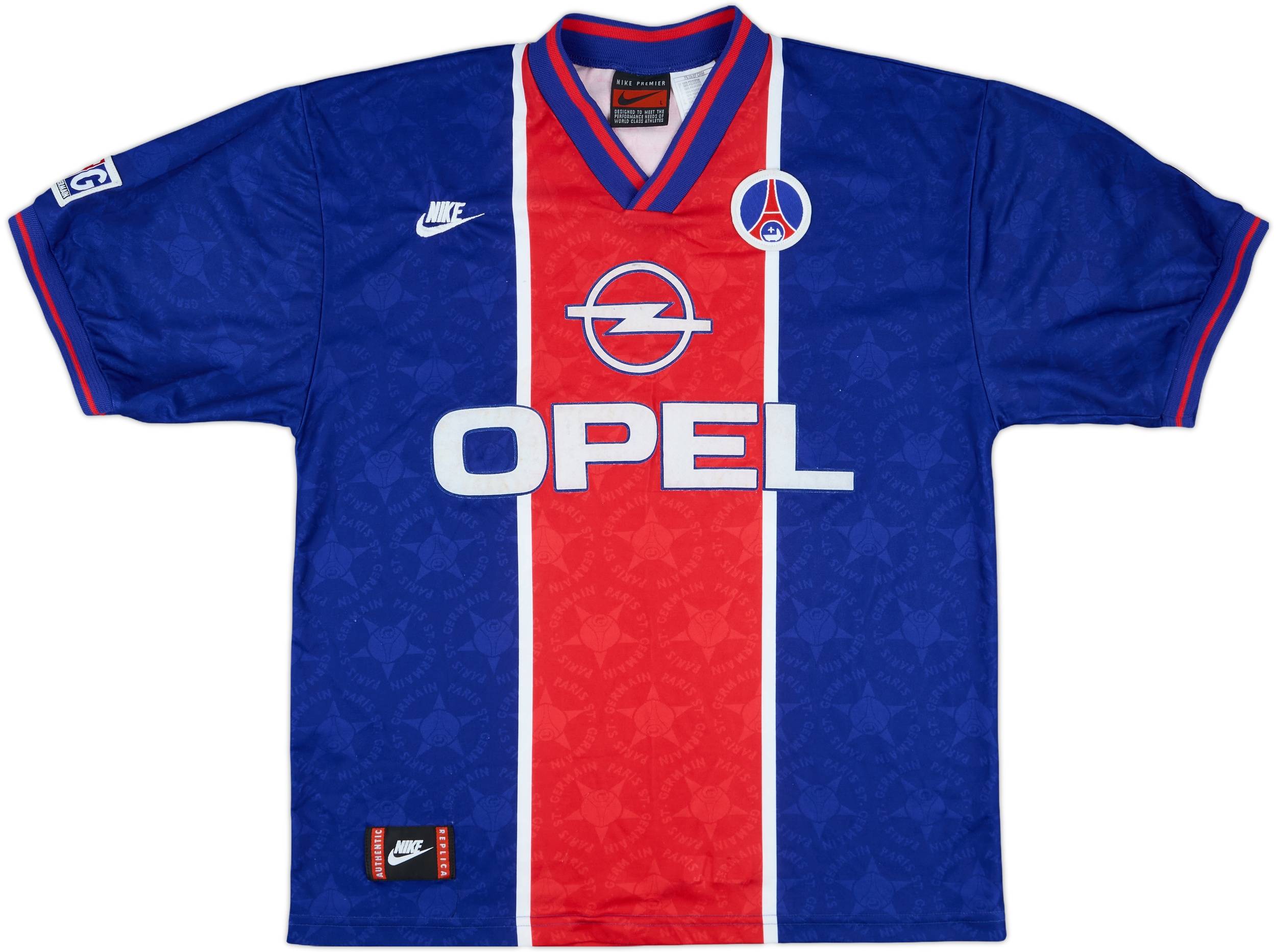 1995-96 Paris Saint-Germain Home Shirt - 5/10 - (L)