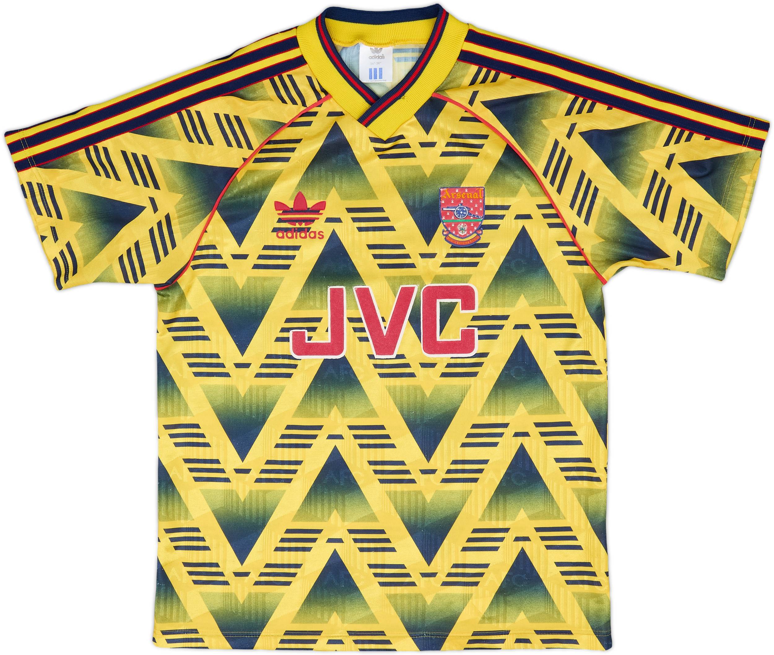 1991-93 Arsenal Away Shirt - 8/10 - (S)
