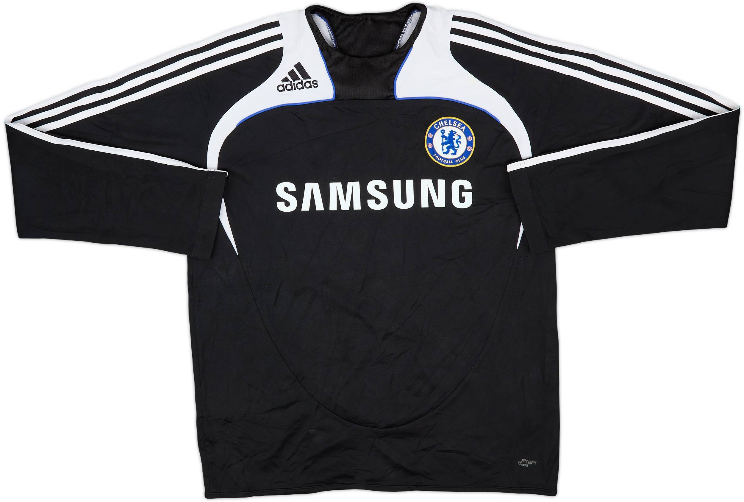 2008-09 Chelsea adidas Sweat Top - 8/10 - (M)