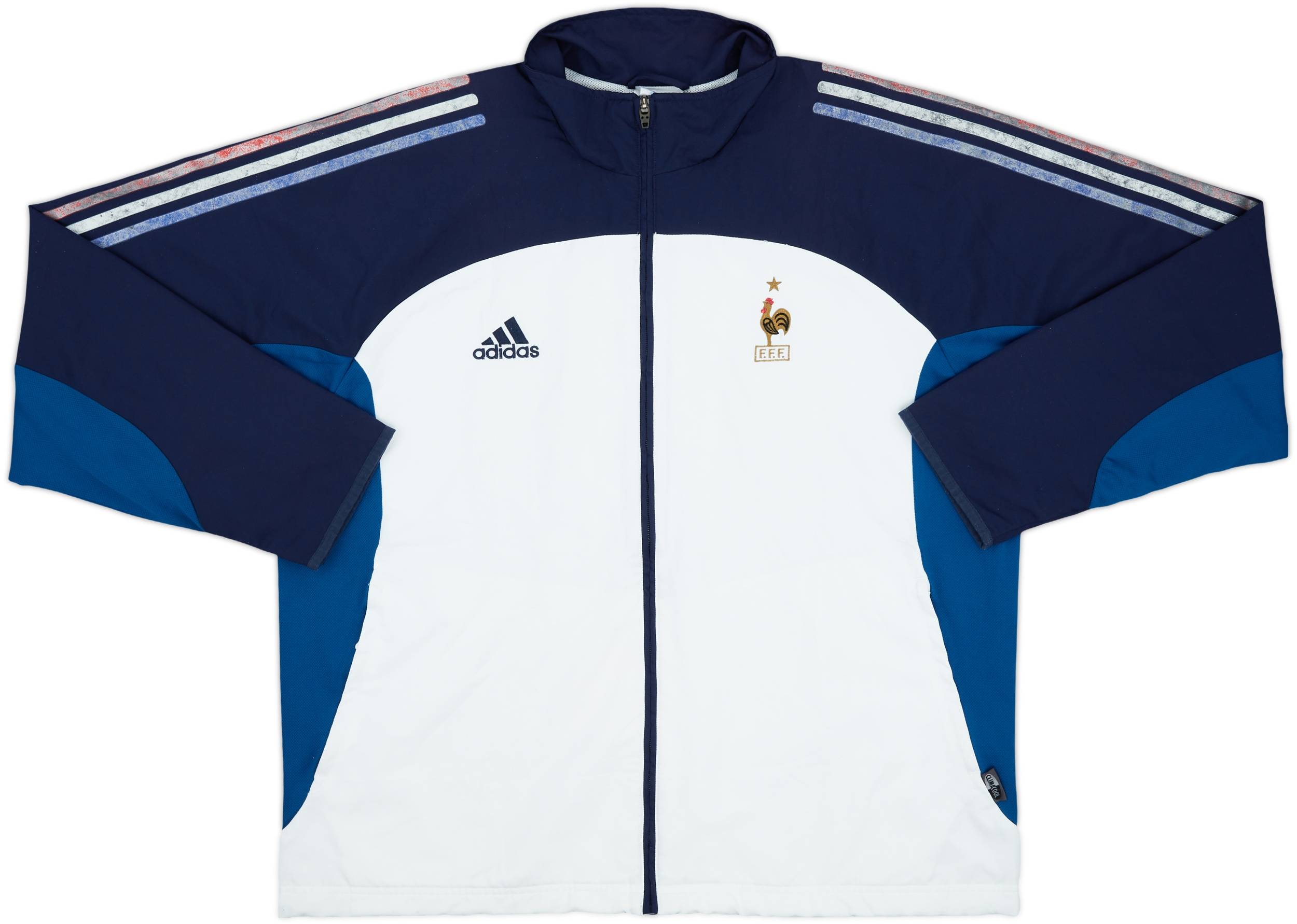 2002' フランス代表 ナイロンジャケット Adidas France soccer Track jacket 2002 2003 size L | eBay