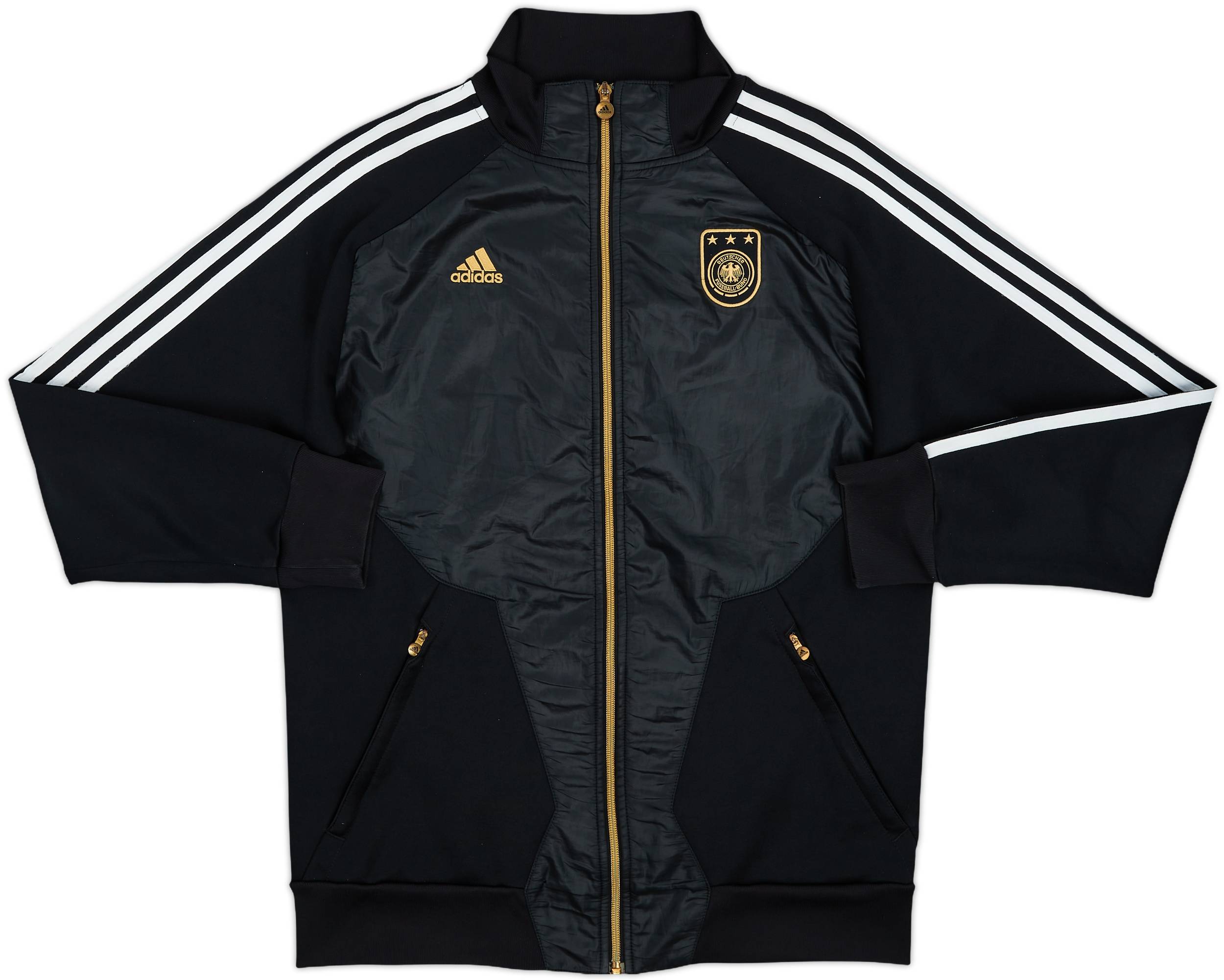 2010-11 Germany adidas Leather Track Jacket - 7/10 - (L)
