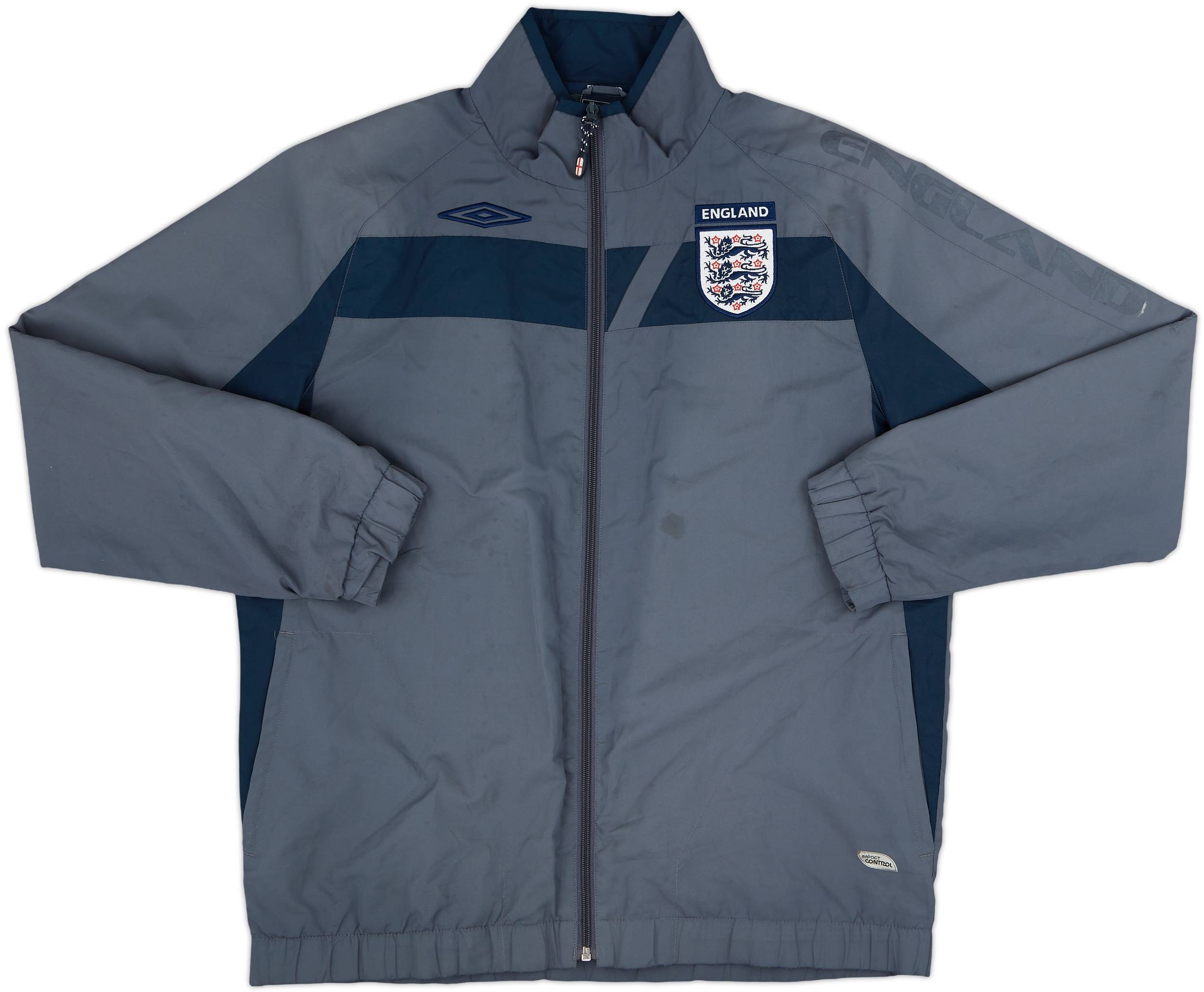 2007-09 England Umbro Track Jacket - 5/10 - (M)