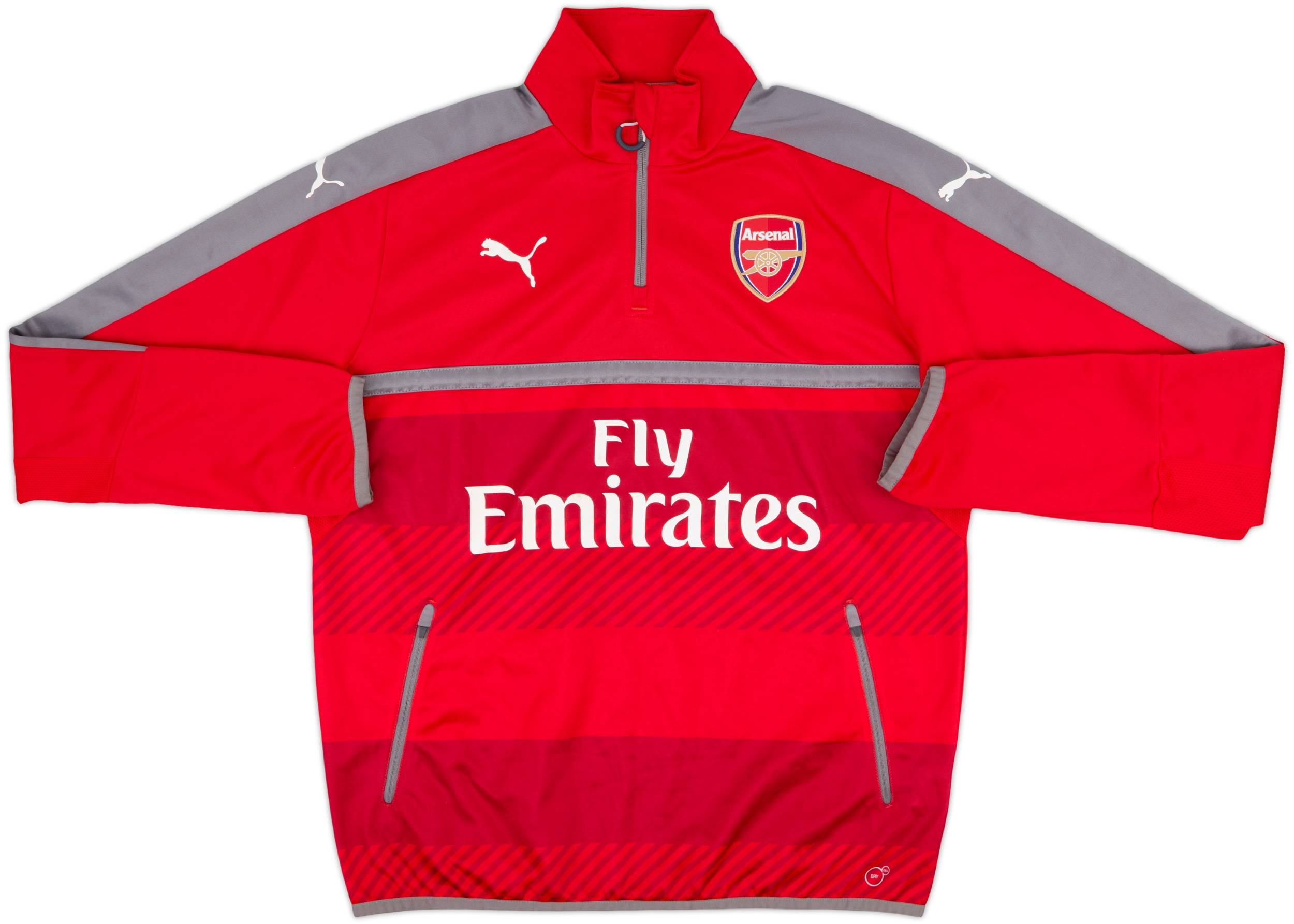 2015-16 Arsenal Puma 1/4 Zip Training Top - 6/10 - (L)