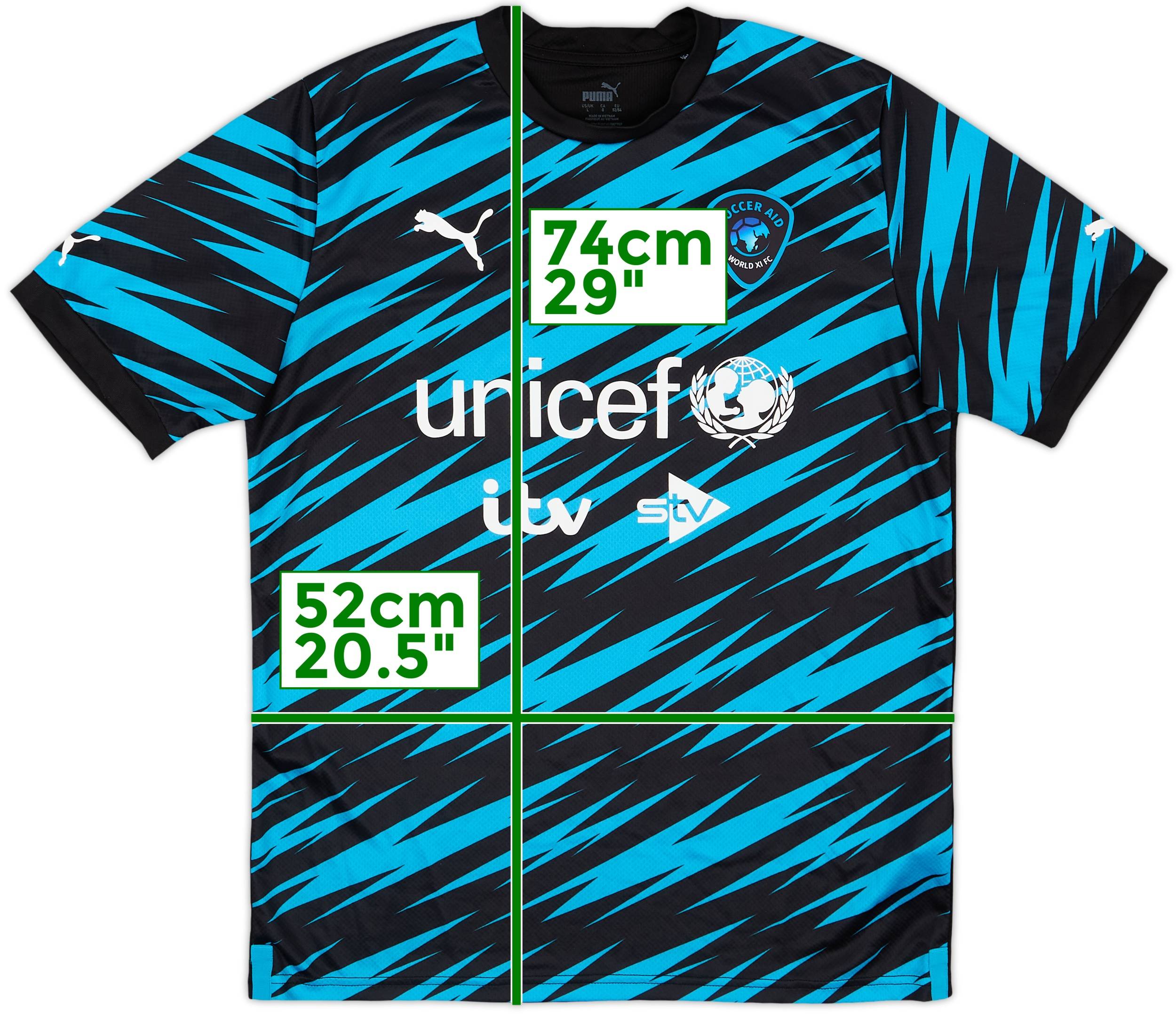 TシャツTSUNAMI SOCCER AID 27/03/'05アンフィールド 2022 Soccer Aid World XI Home Shirt - 8/10 - (L)