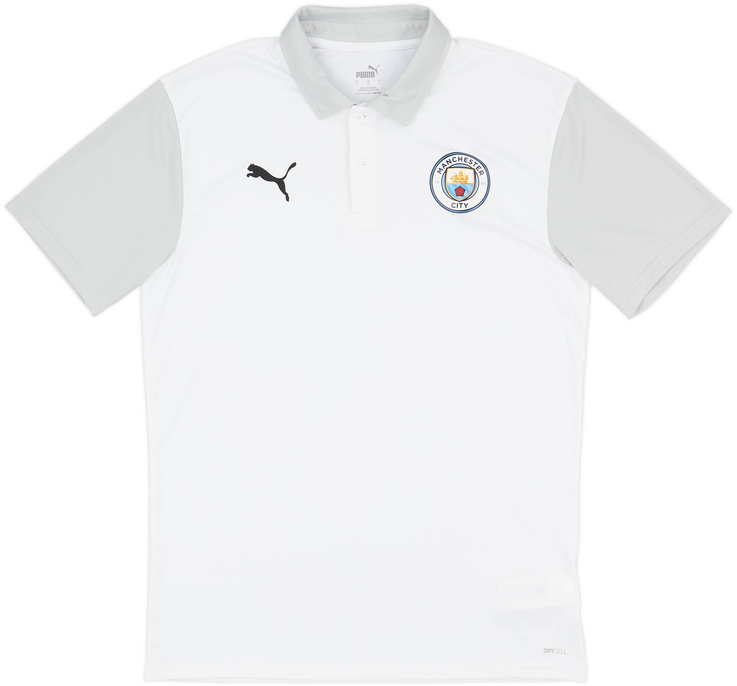 2019-20 Manchester City Puma Polo Shirt - 8/10 - (L)