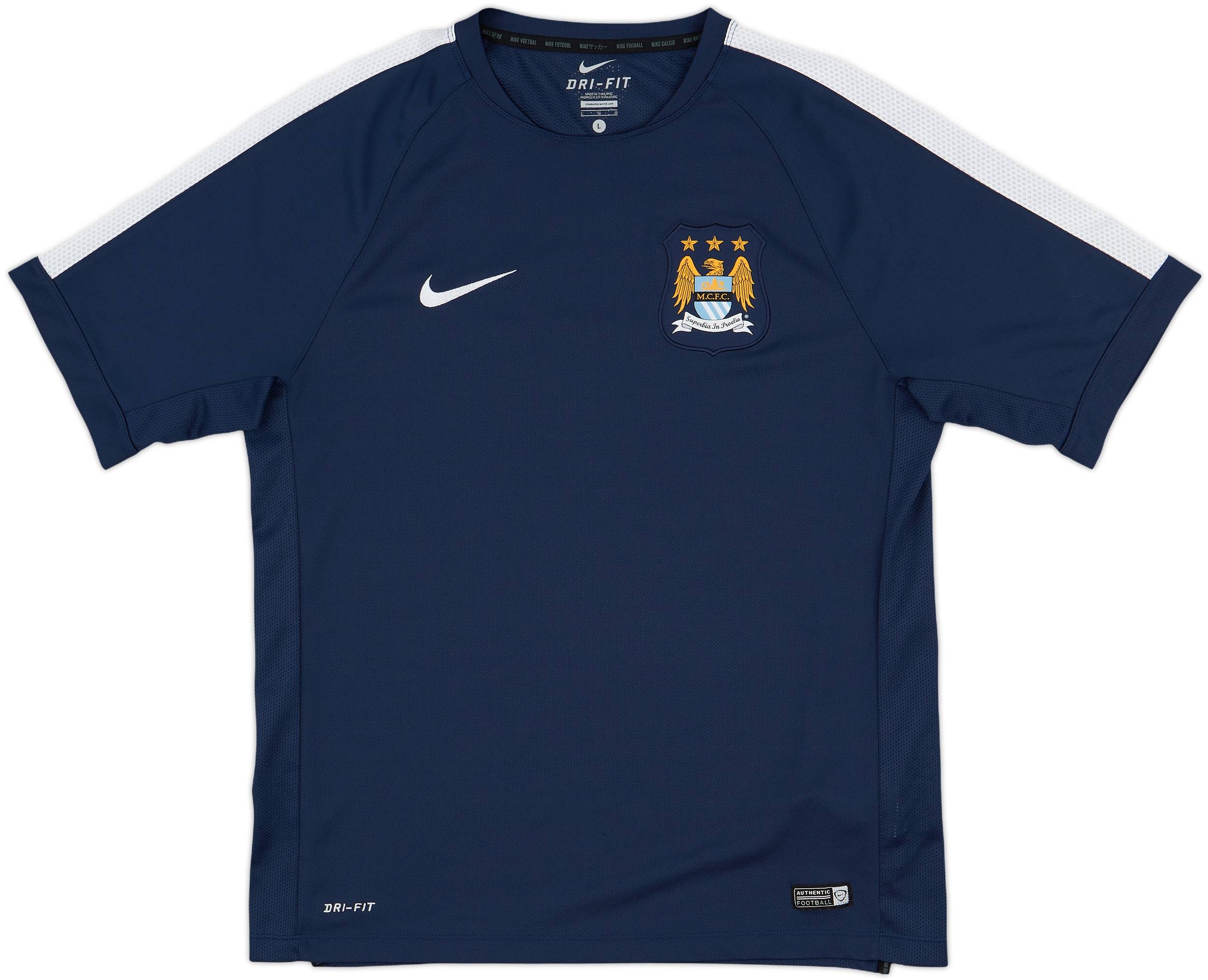 2014-15 Manchester City Nike Training Shirt - 9/10 - (L)
