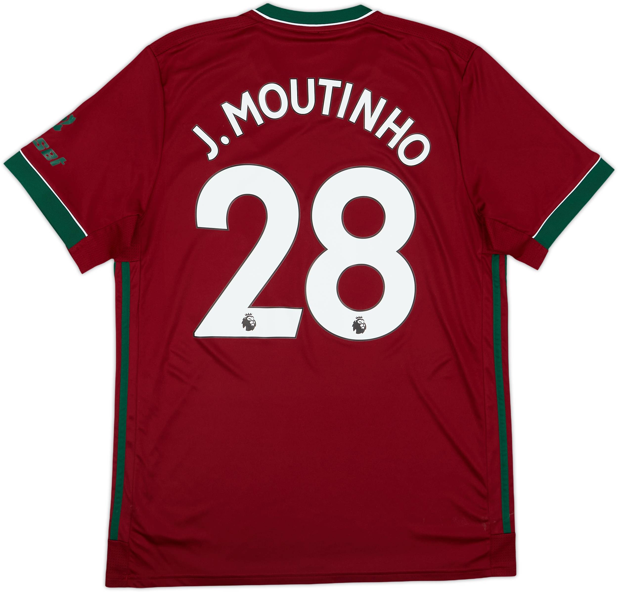 2020-21 Wolves Third Shirt J.Moutinho #28 - 9/10 - (L)