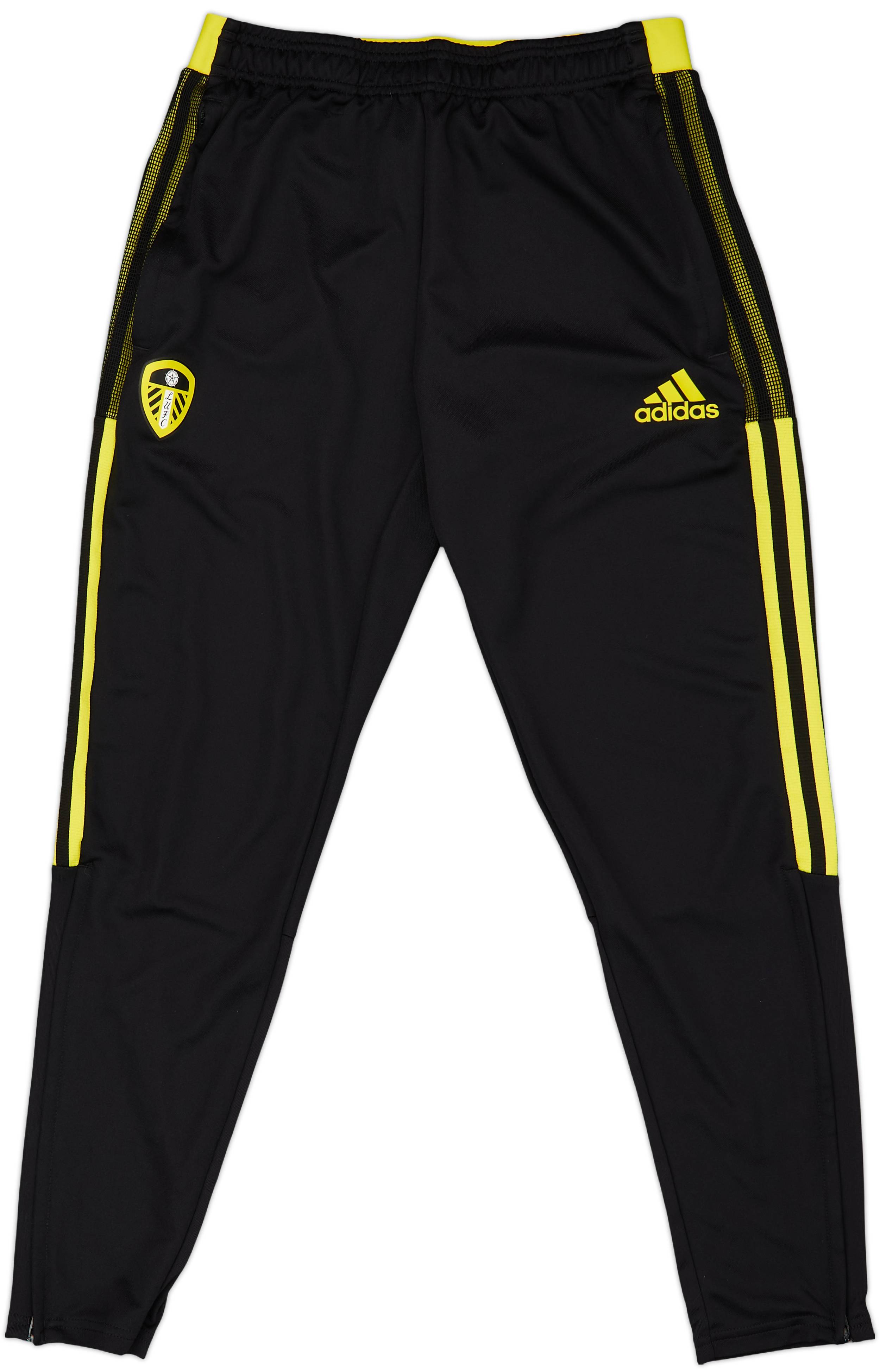 2021-22 Leeds United adidas Track Pants/Bottoms - 9/10 - (M)