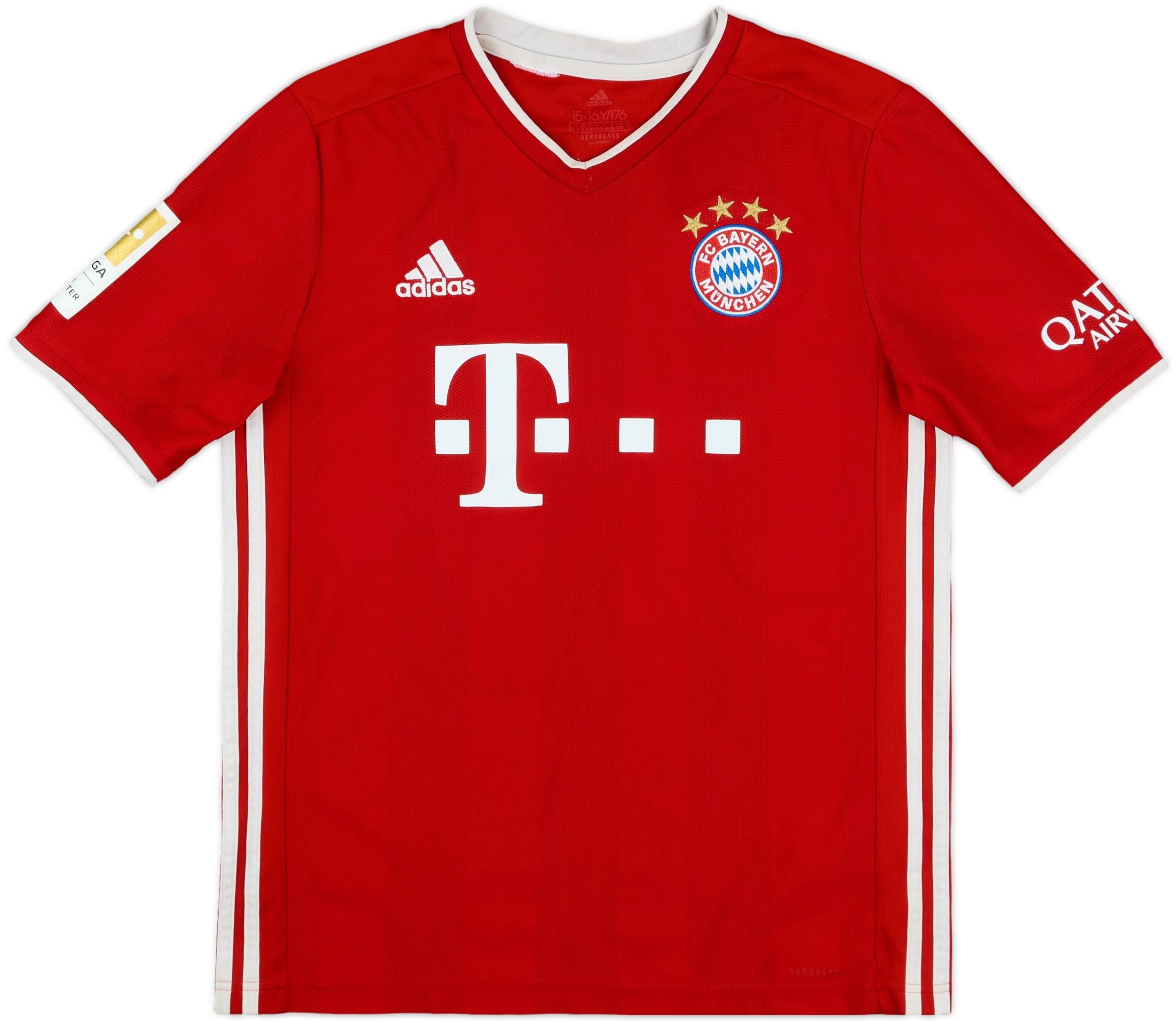 2020-21 Bayern Munich Home Shirt Musiala #42 - 6/10 - (XL.Boys)
