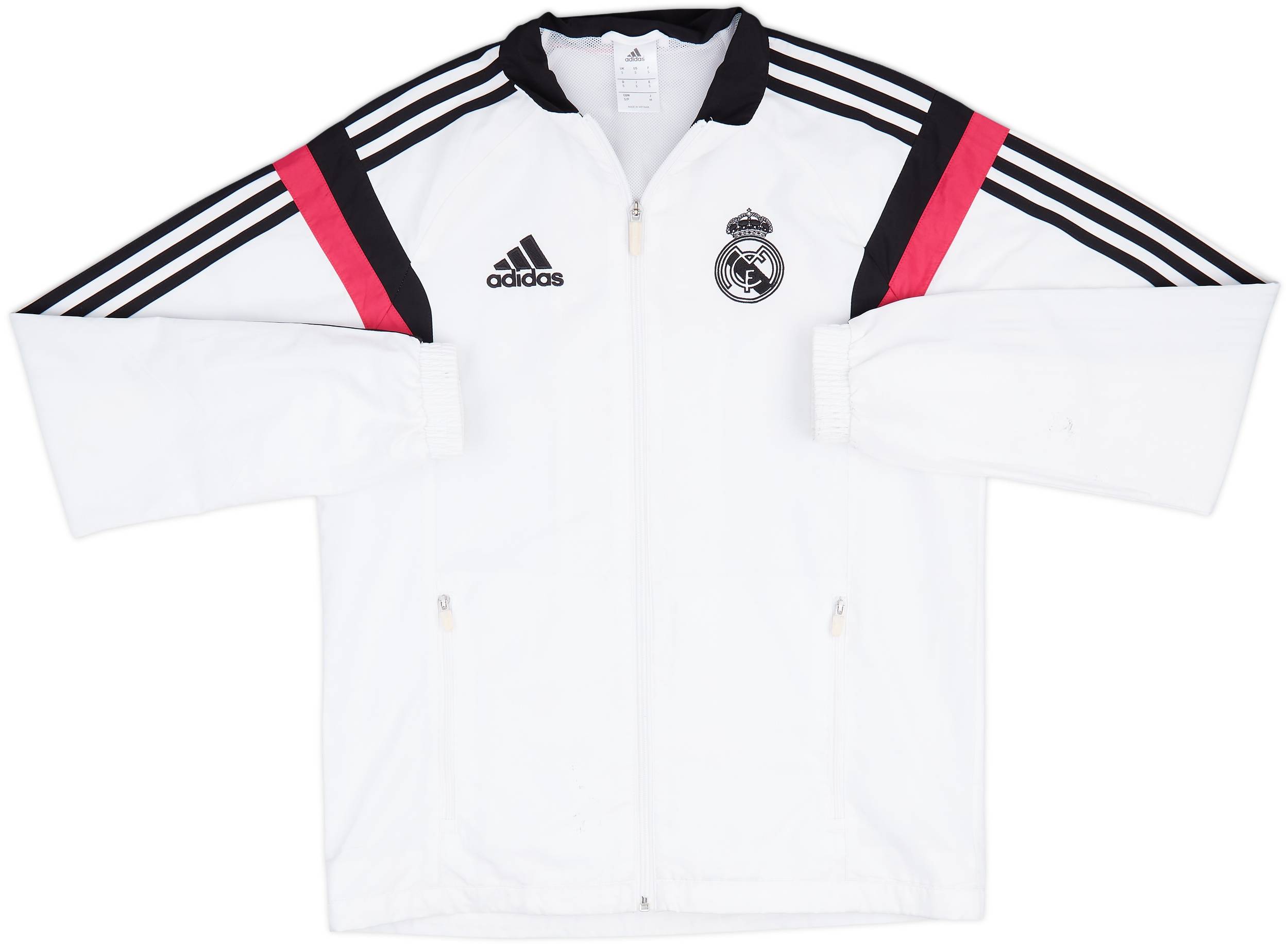 2014-15 Real Madrid adidas Track Jacket - 6/10 - (S)