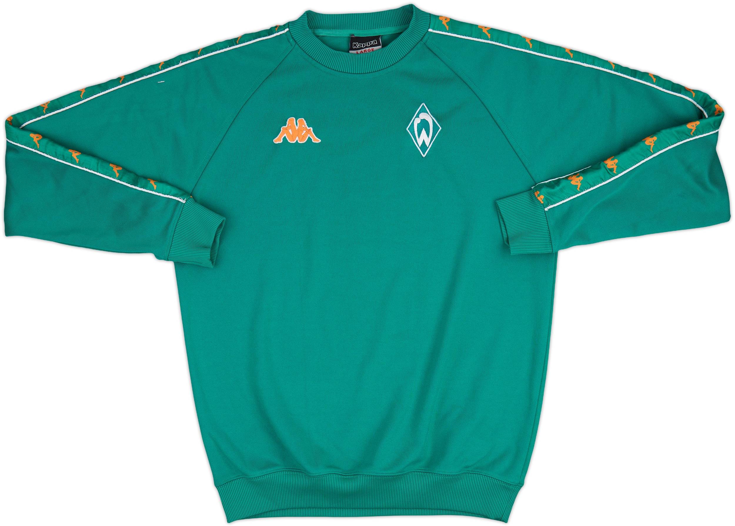 2003-04 Werder Bremen Kappa Sweat Top - 7/10 - (L)