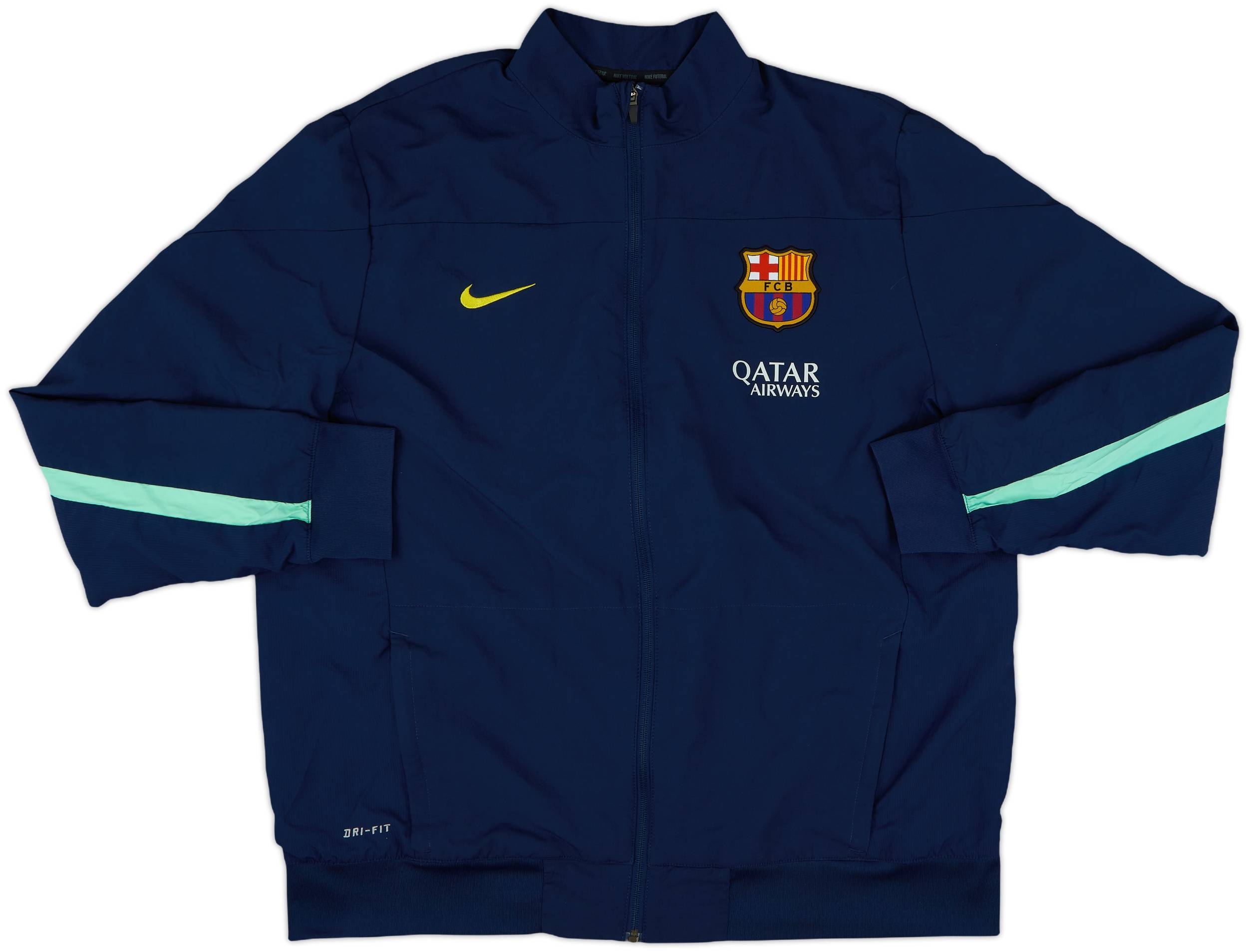 2013-14 Barcelona Nike Track Jacket - 8/10 - (XL)
