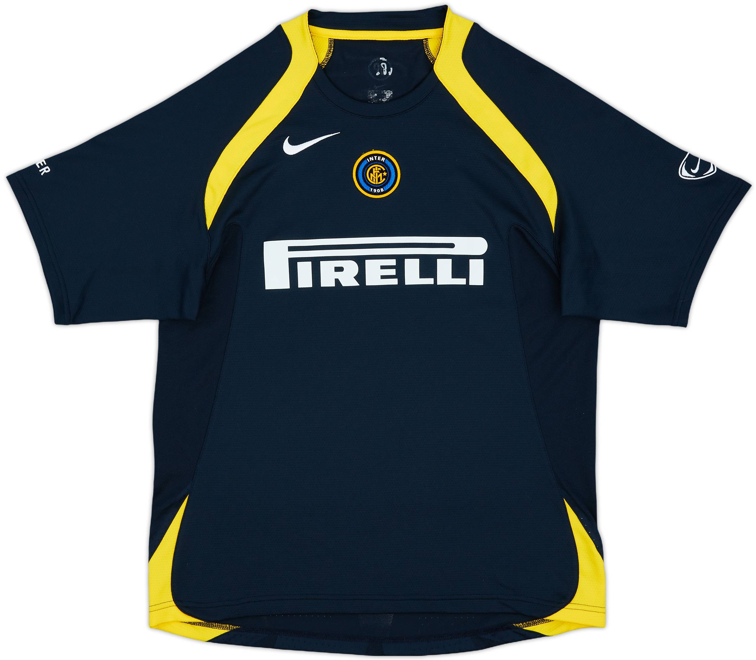 2005-06 Inter Milan Nike Training Shirt - 8/10 - (S)