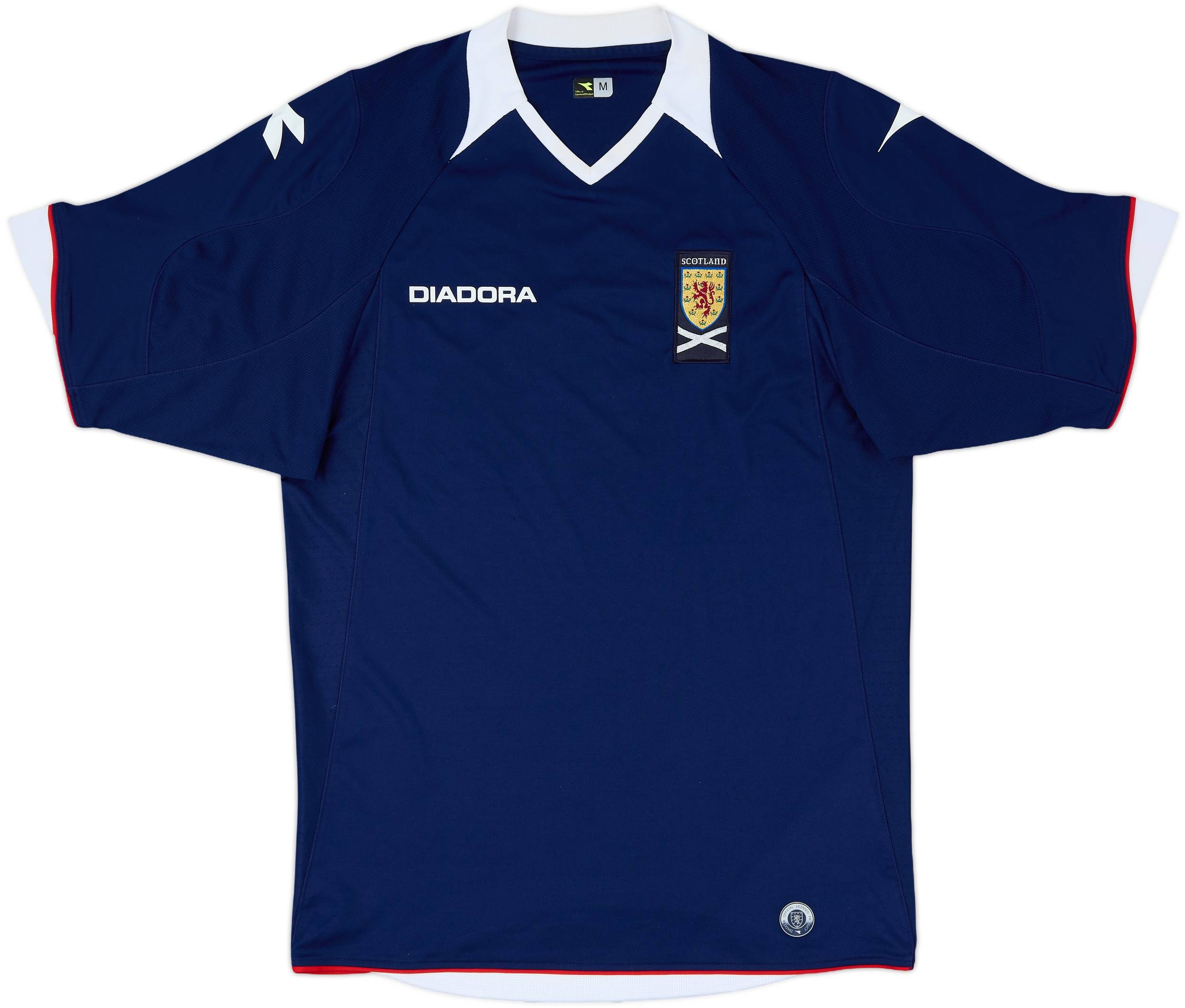 2008-09 Scotland Home Shirt - 8/10 - (M)