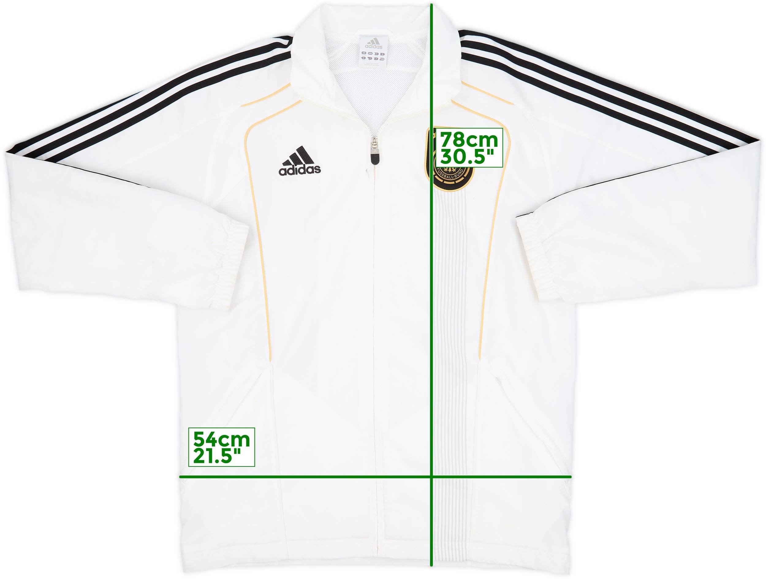 2010-11 Germany adidas Track Jacket - 7/10 - (M)